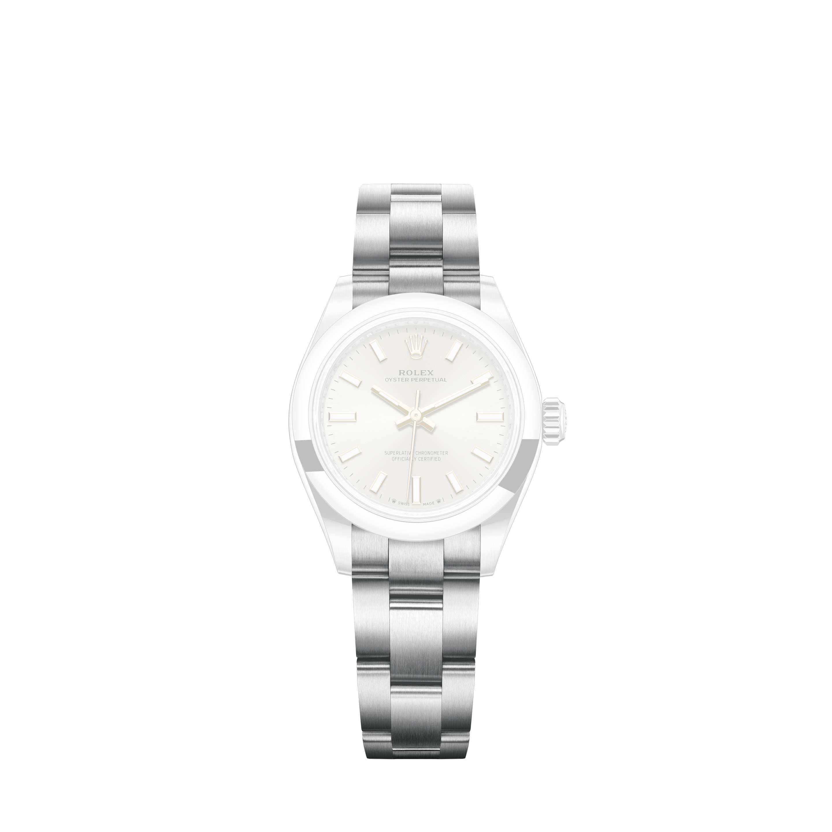 Rolex Ladies Rolex 26mm Datejust Two Tone Diamond Bezel & Lugs White Color Jubilee Dial with Diamonds