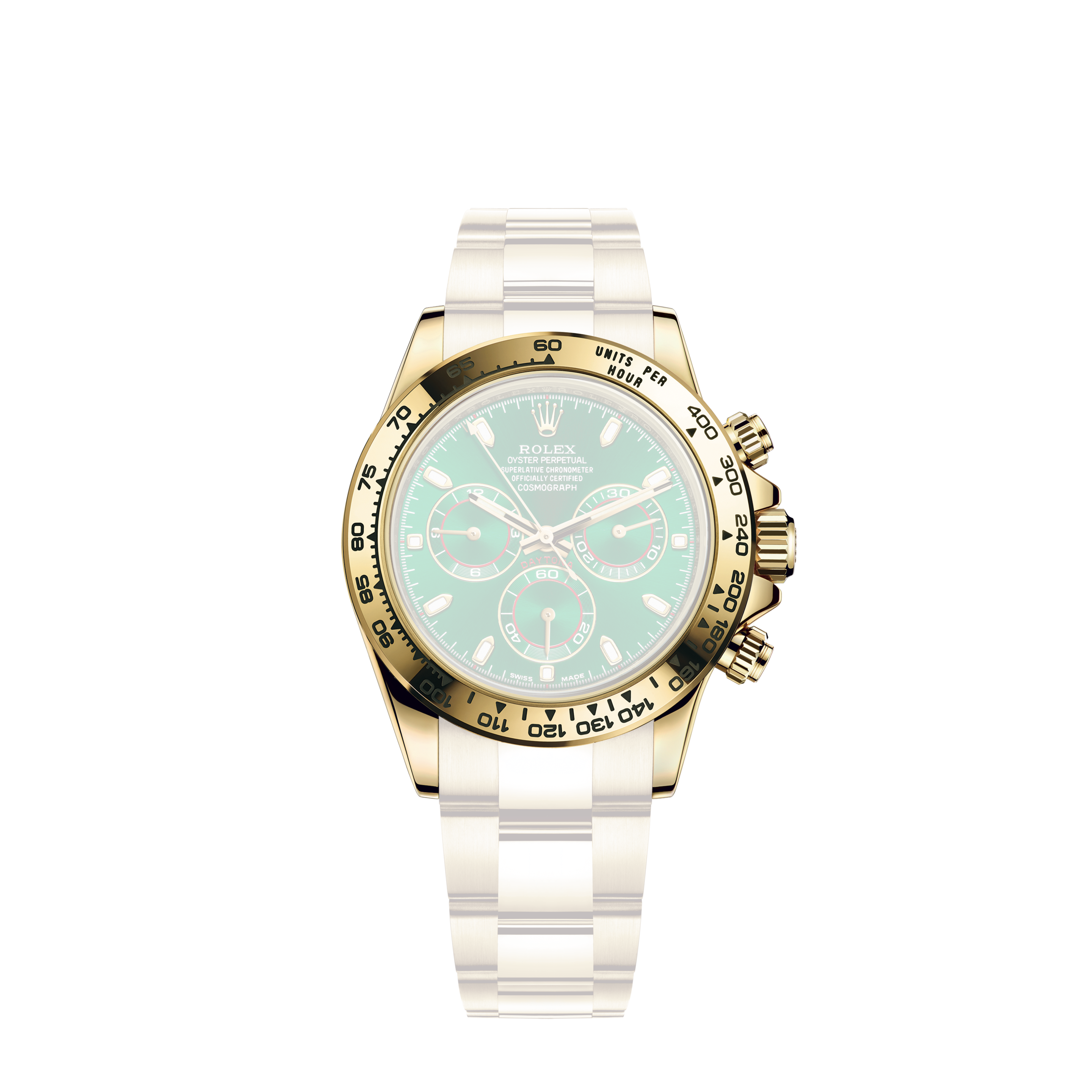 gold and green rolex