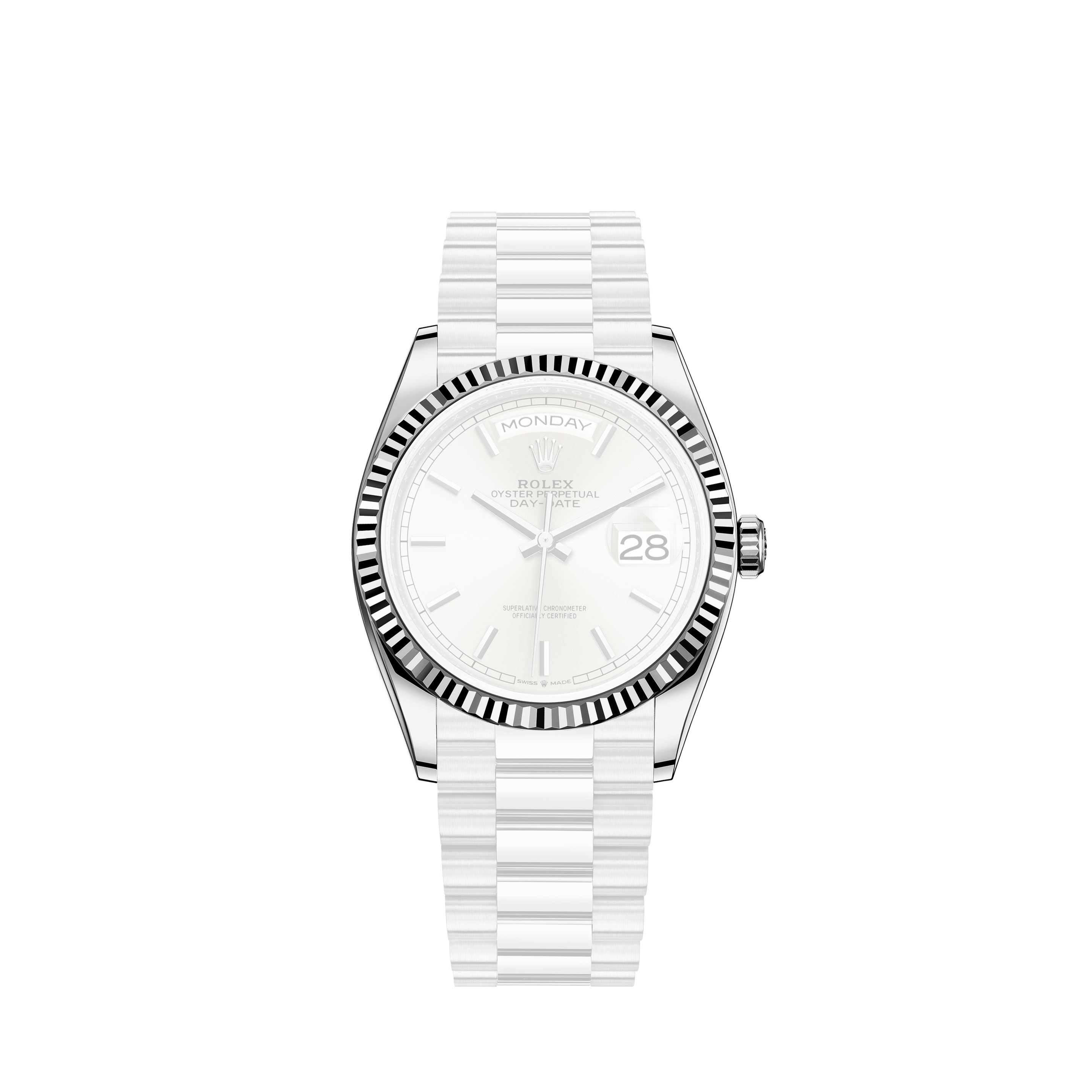rolex president white gold 36mm