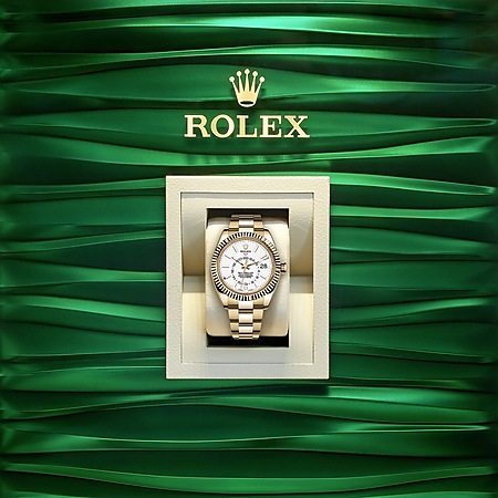 Rolex Sky Dweller Watch 18 Ct Yellow Gold M326938 0005