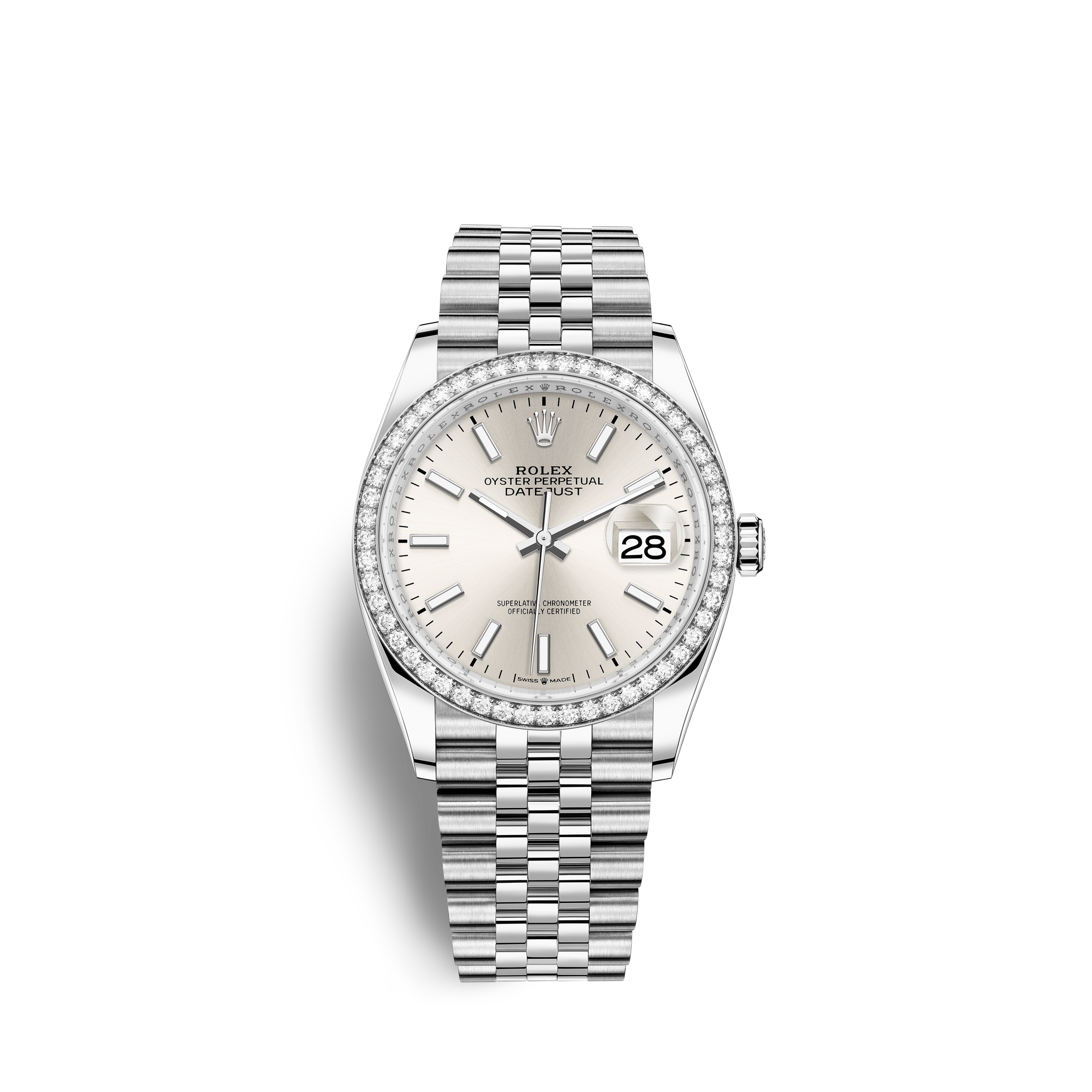 rolex diamond bezel mens