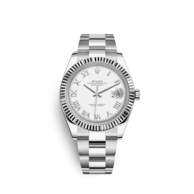 Rolex Lady Datejust Watch White Rolesor Combination Of Oystersteel And 18 Ct White Gold M279384rbr 0020