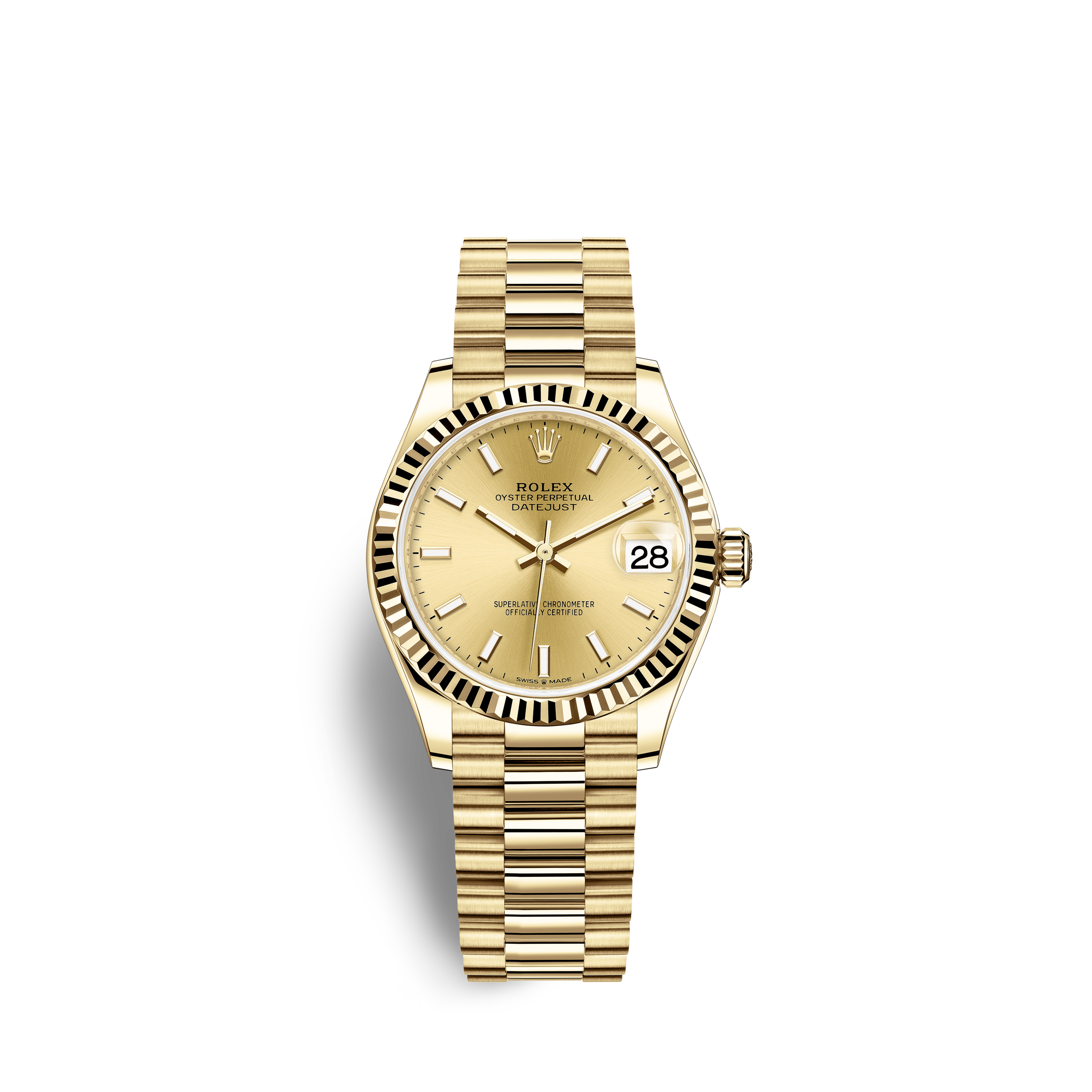 rolex date date gold