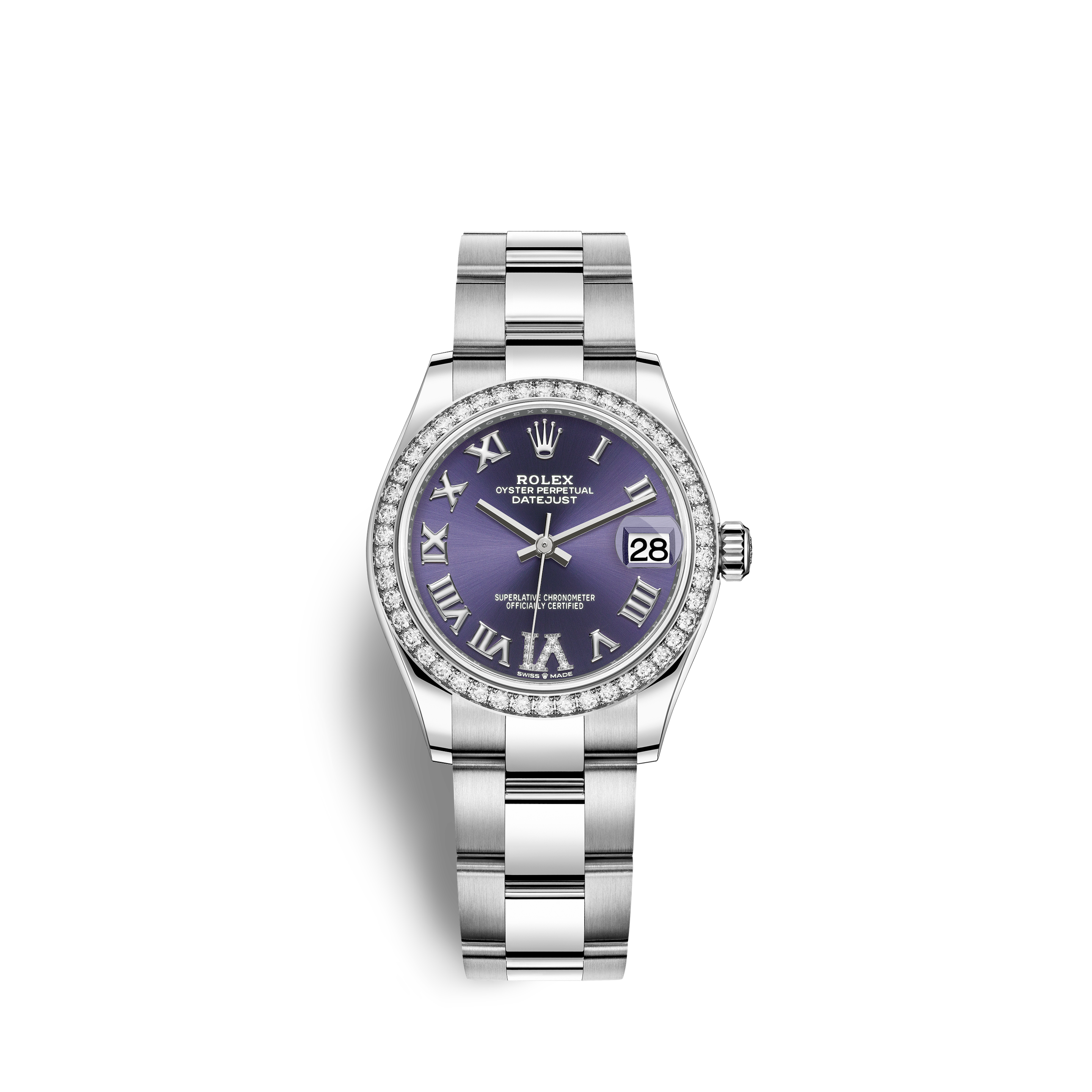 Rolex Datejust Stainless Steel White MOP Diamond Dial Fluted Bezel 36mmRolex Datejust Stainless Steel & Gold 2-Tone Men's Watch 16013