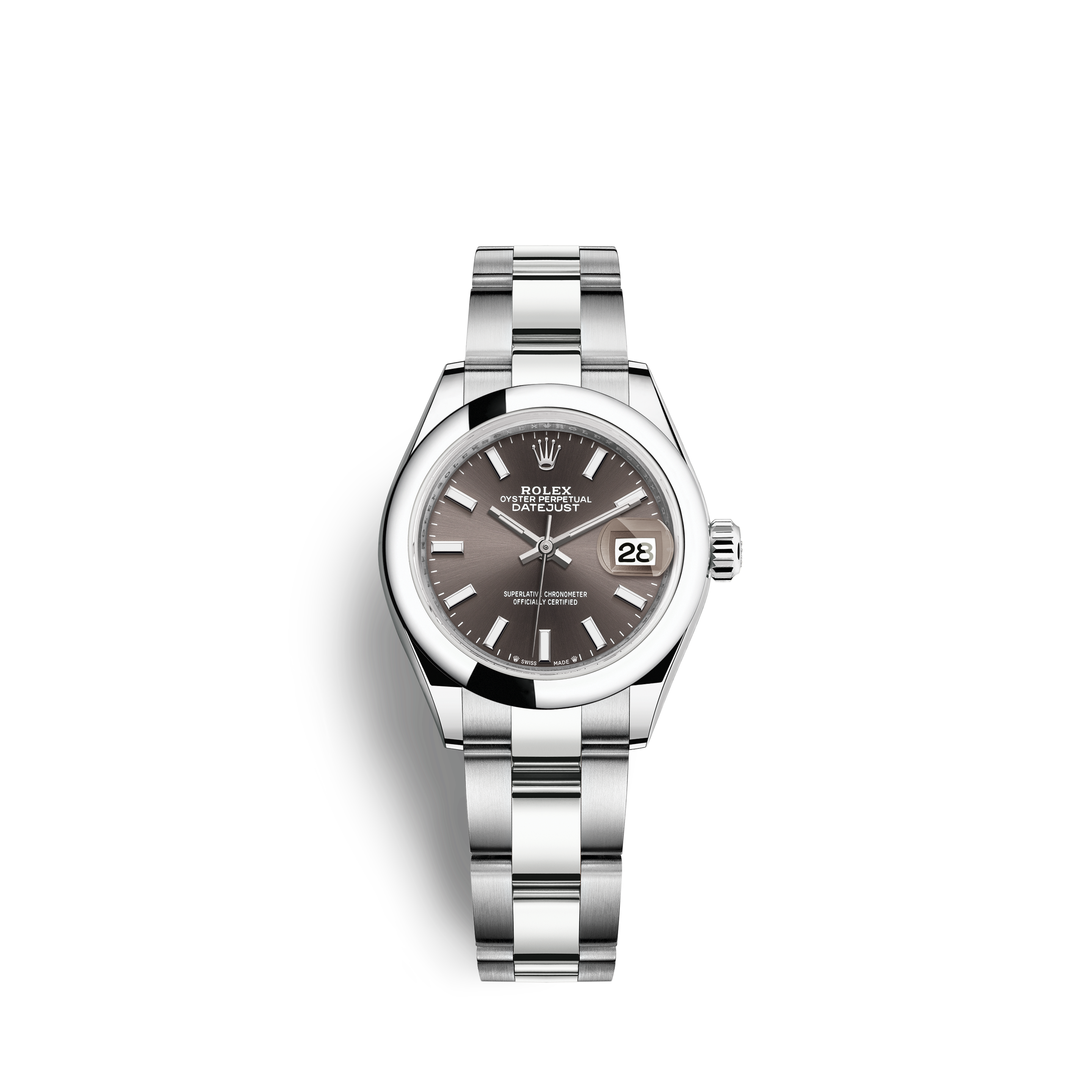 Rolex 31mm Datejust With custom Diamond bezel SS White Color Dial Bezel and Lugs with Diamond Accent RRT Deployment buckle