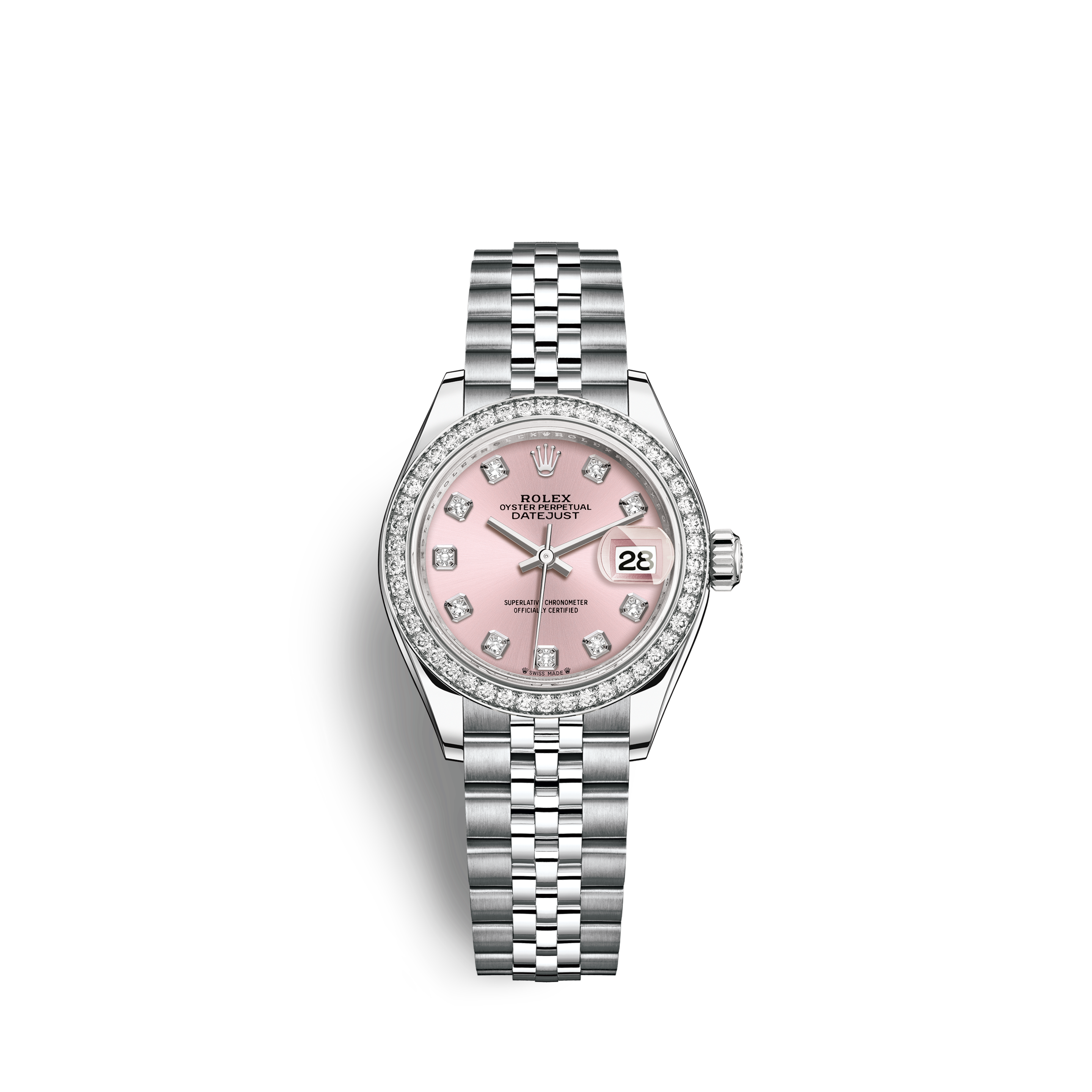 Rolex Datejust Pink Diamond Dial Jubilee 31mm 278274Rolex Datejust Pink Diamond Dial Roman numbers Jubilee 31mm 278274