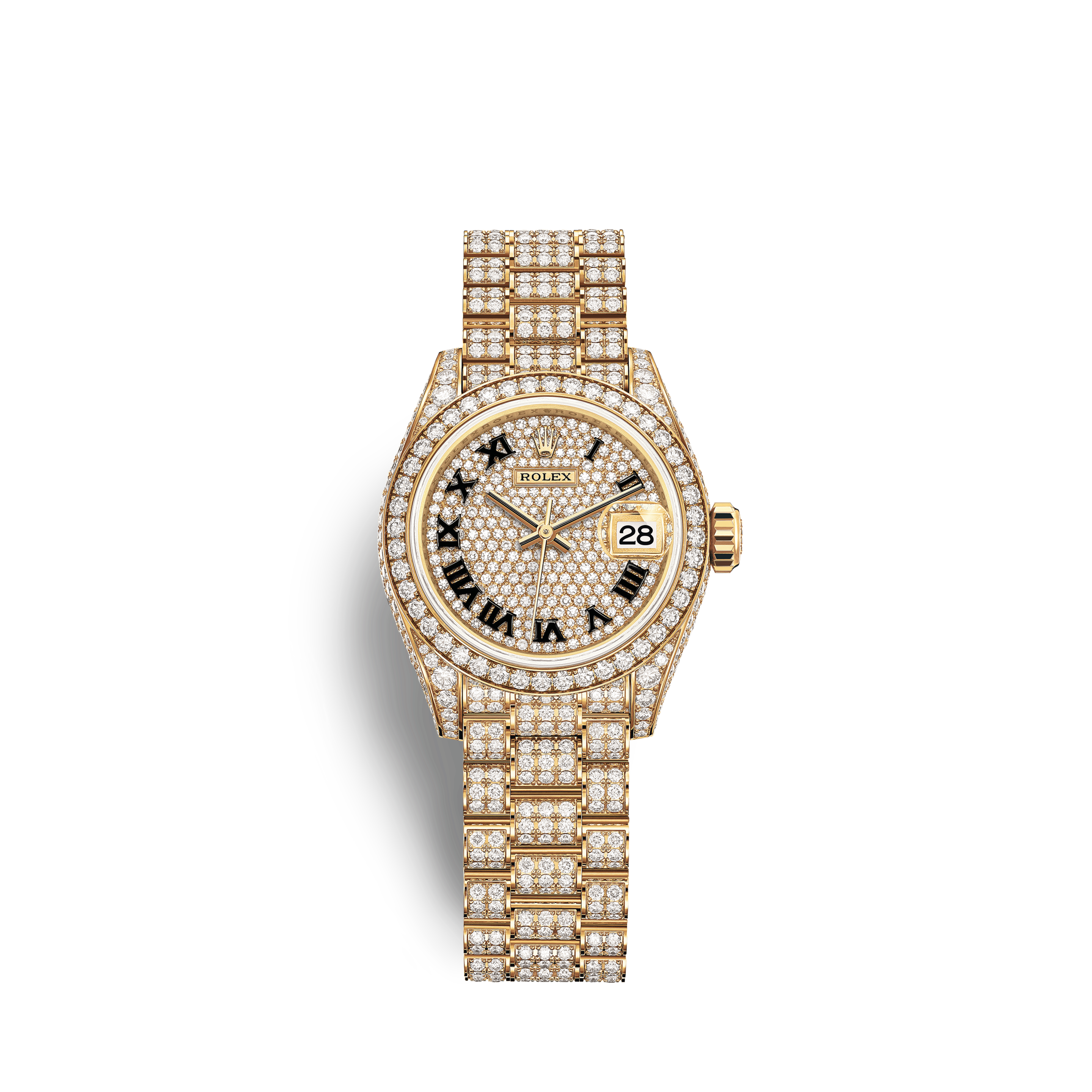 Rolex Ladies Rolex 26mm Datejust Two Tone Jubilee Black Color Dial 8 + 2 Diamond Accent Bezel + Lugs + EmeraldRolex Ladies Rolex 26mm Datejust Two Tone Jubilee Black Color Dial 8 + 2 Diamond Accent Bezel + Lugs + Rubies