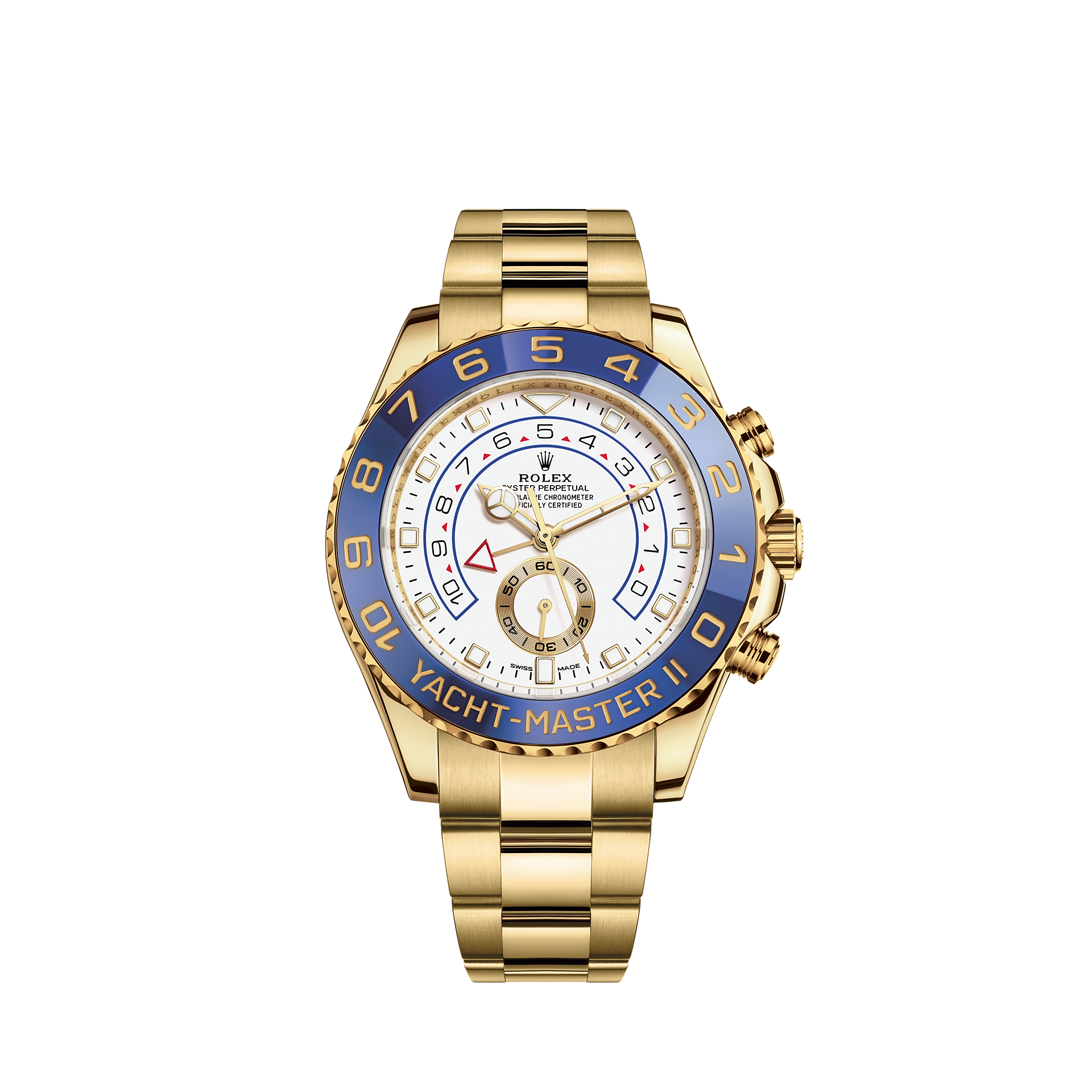 Rolex Yacht-Master II watch: 18 ct yellow gold - M116688-0002