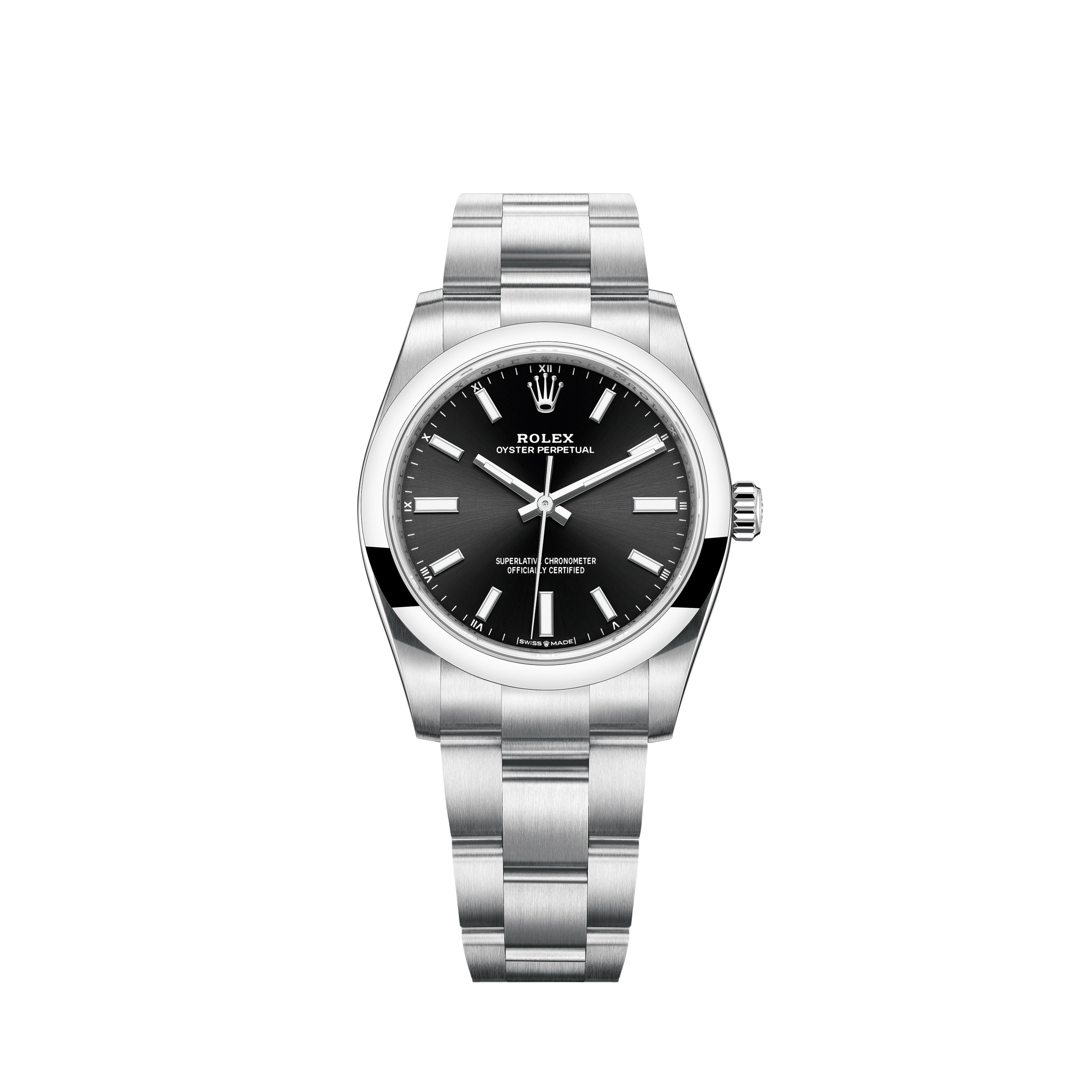 Rolex Oyster Perpetual 114300 Box and Papers 2019Rolex Oyster Perpetual 114300 Drso Dark Rhodium Dial 39mm MINT