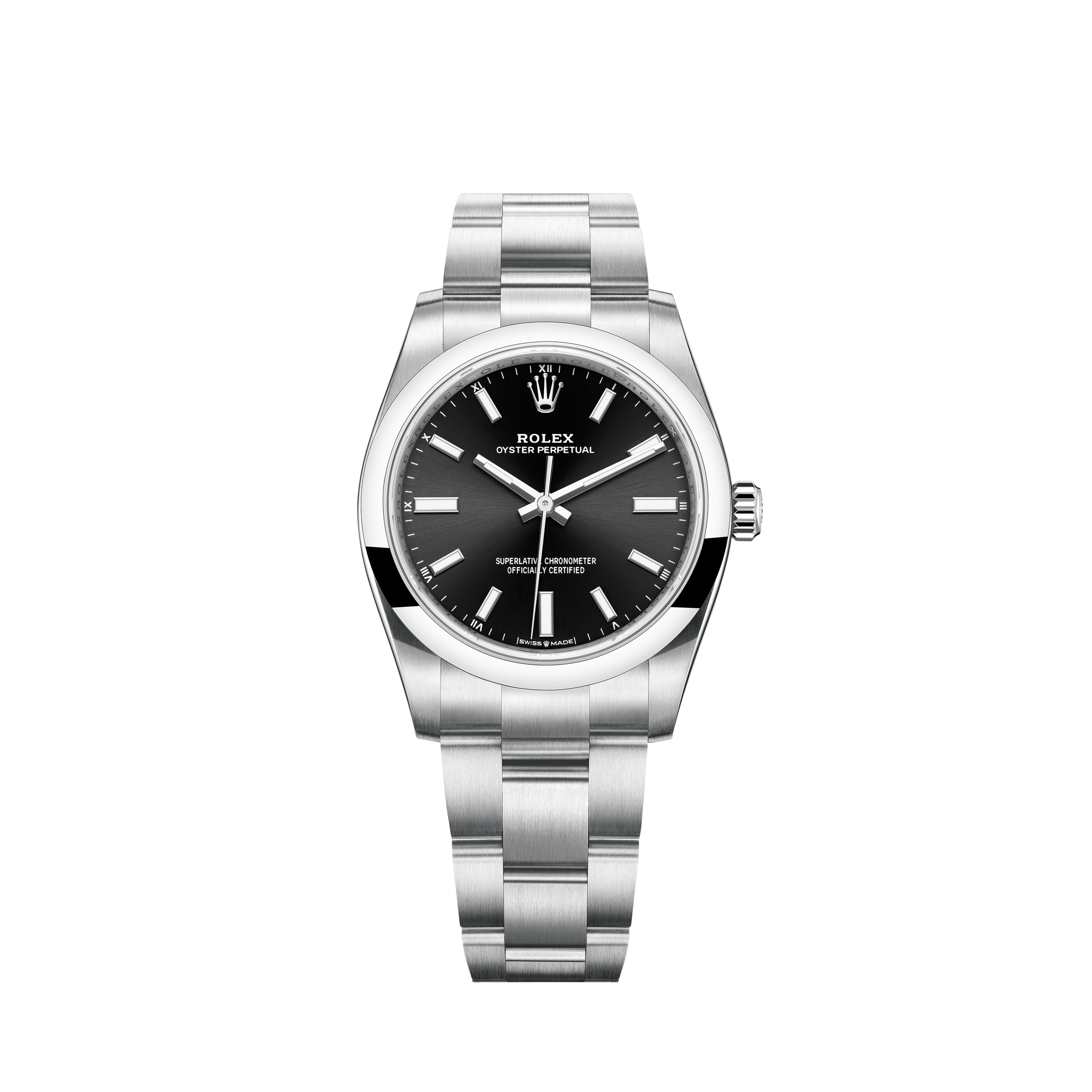 Rolex Air-King 5700, Baton, 1974, Good, Case material Steel, Bracelet material: SteelRolex Air-King Ref-116900 Stainless Steel Box Papers Bj-2016 LC100