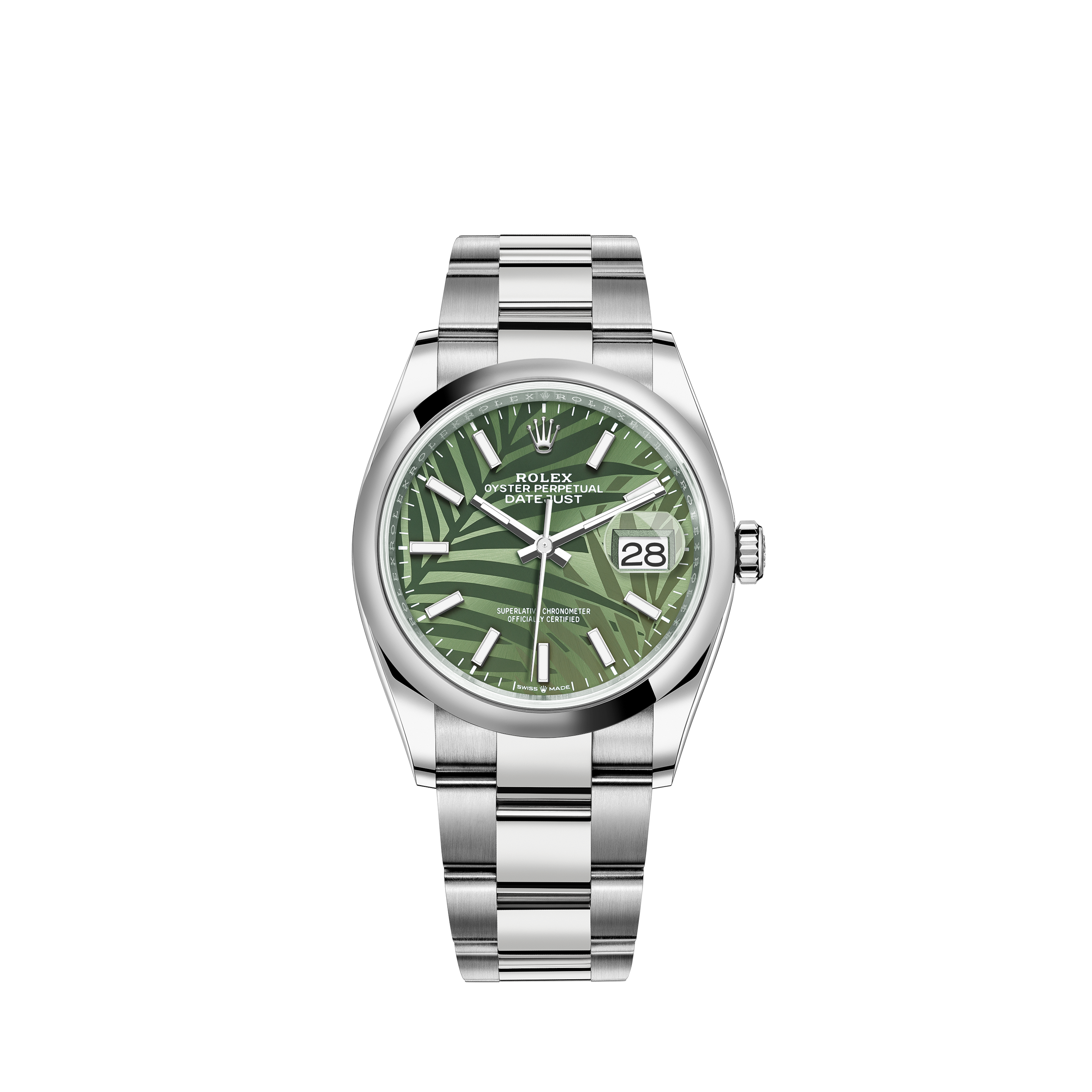 rolex green palm dial