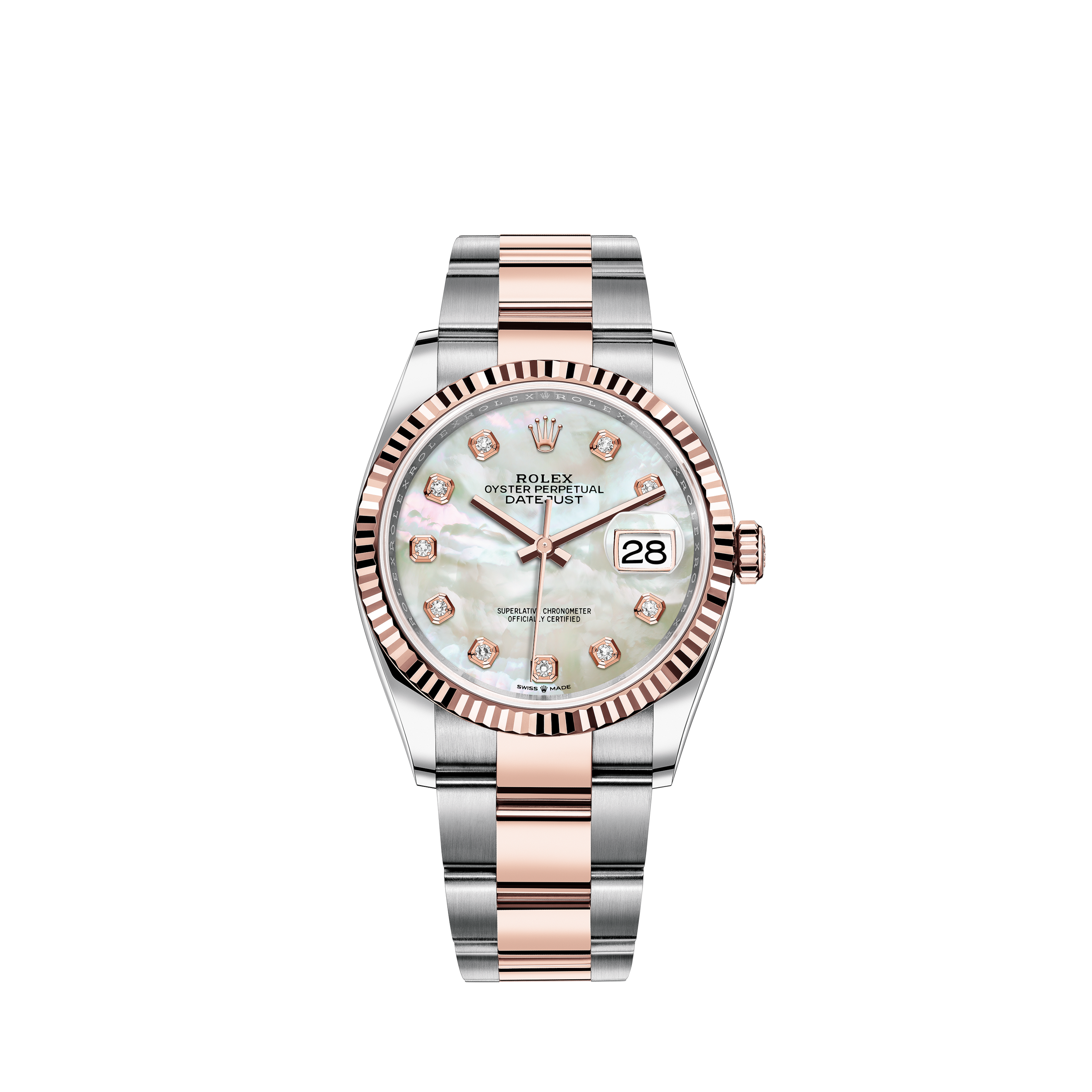 rolex datejust 36 rose gold price