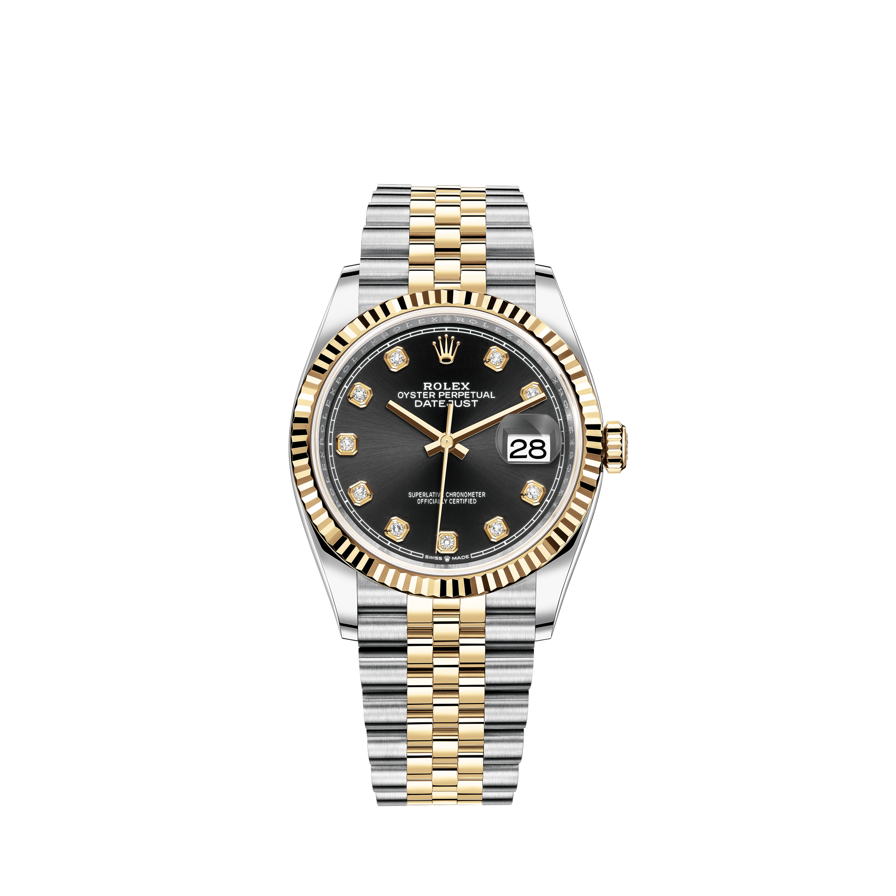 Rolex President Datejust 6917 Womens Automatic Watch Tiger Eye Dial 18k Yg 26mmRolex Men's Steel Rolex Datejust Watch 16233 Champagne Dial