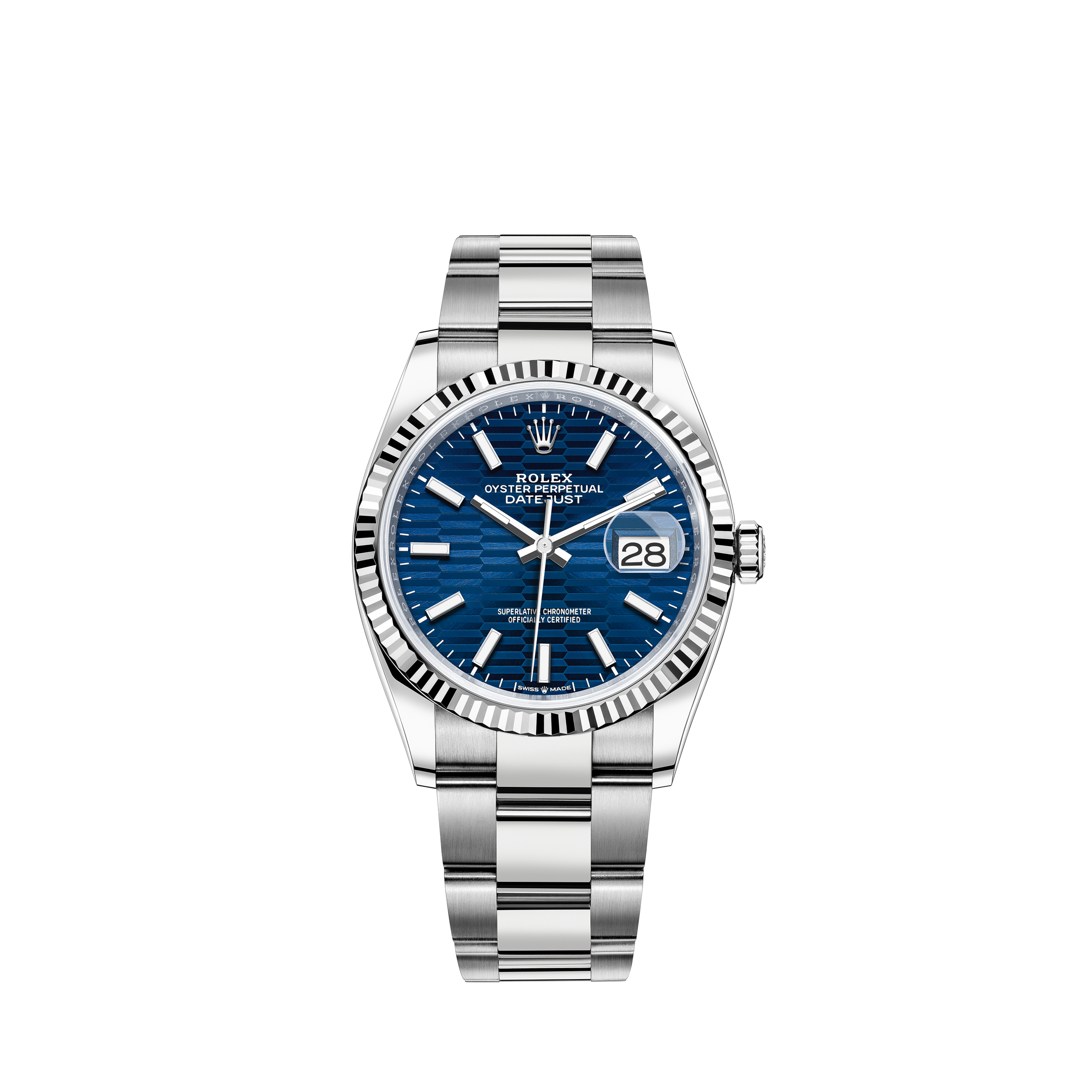 rolex blue datejust