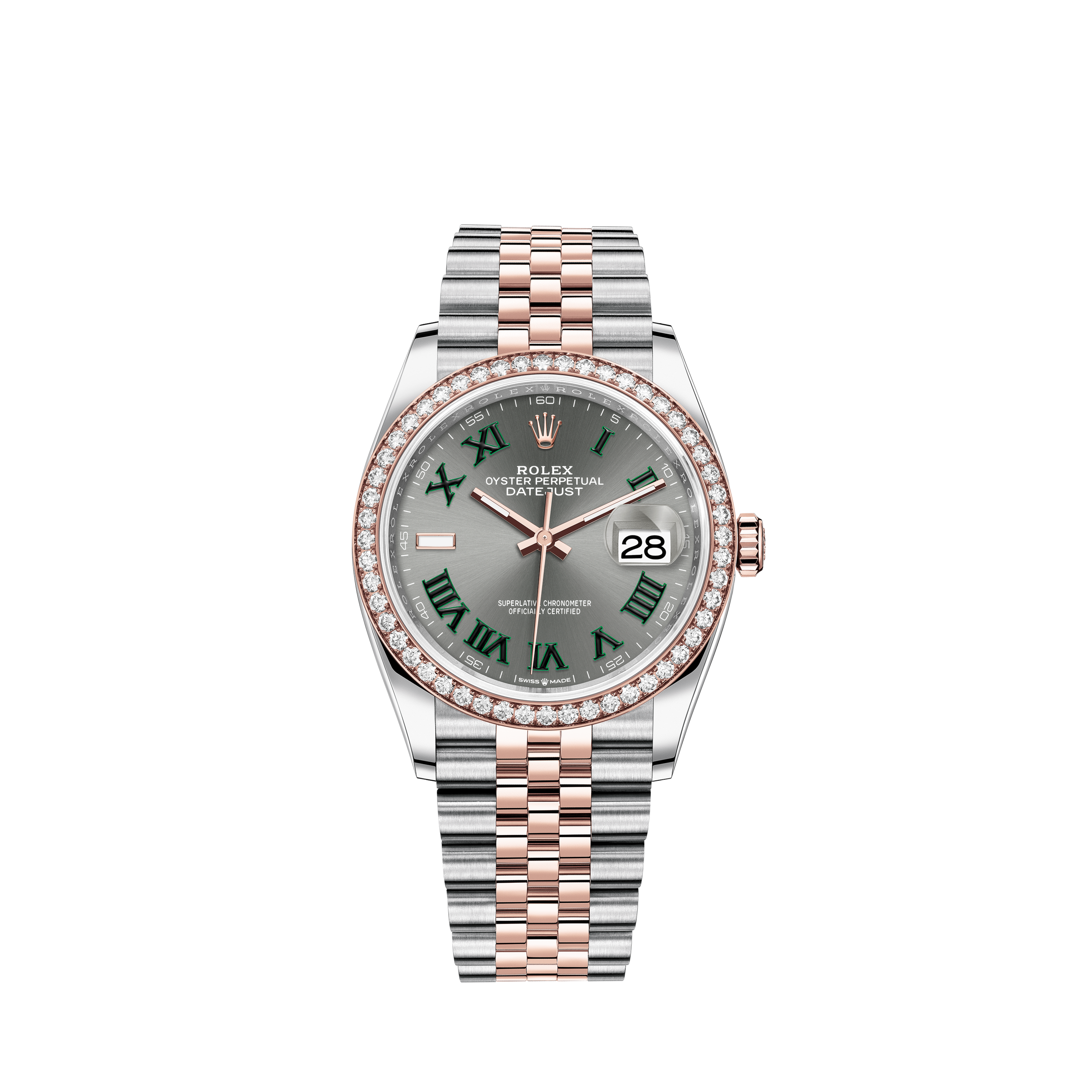 rolex datejust 36 rose gold price
