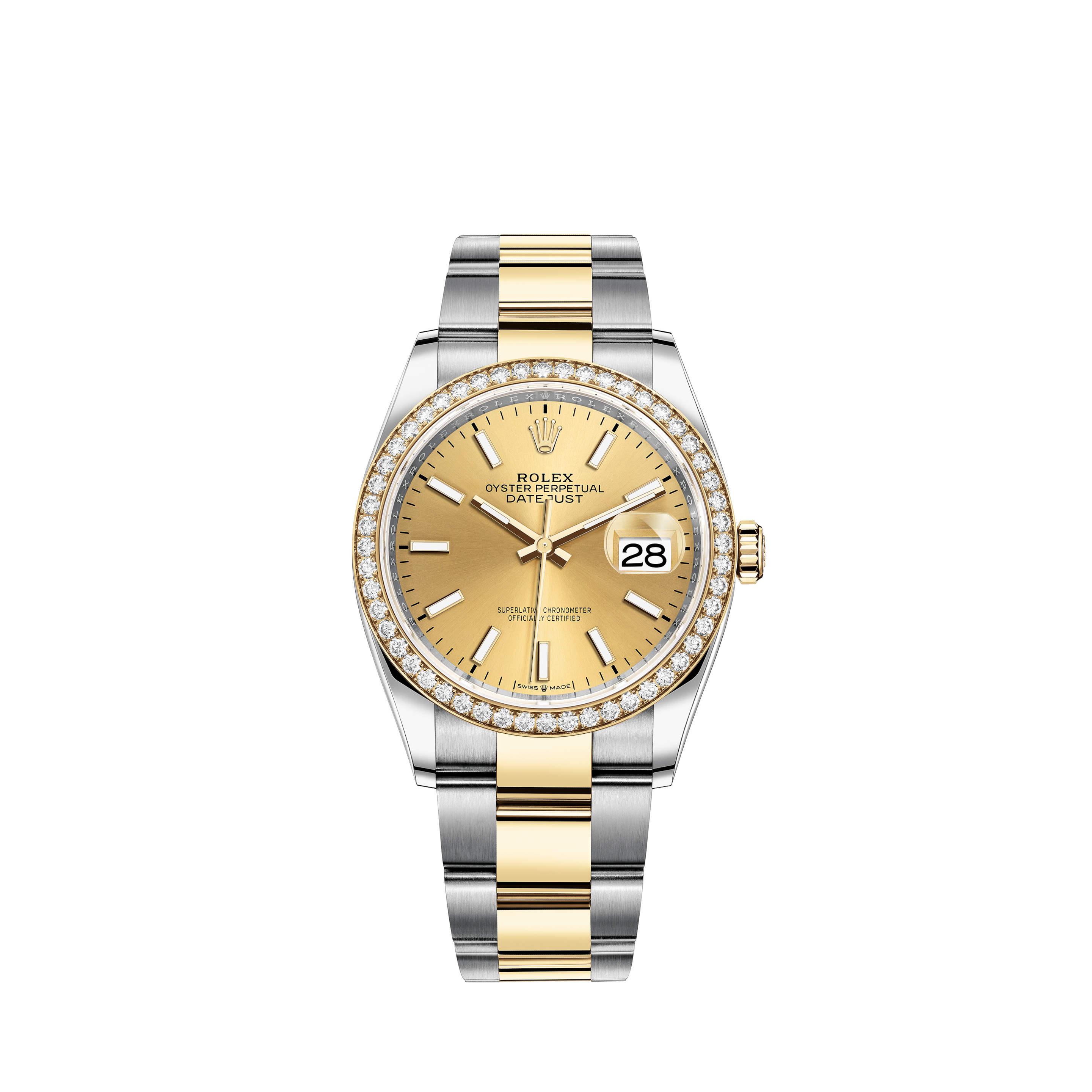 Rolex Datejust 69174 26mm in Steel & Gold with Rolex box and papers.