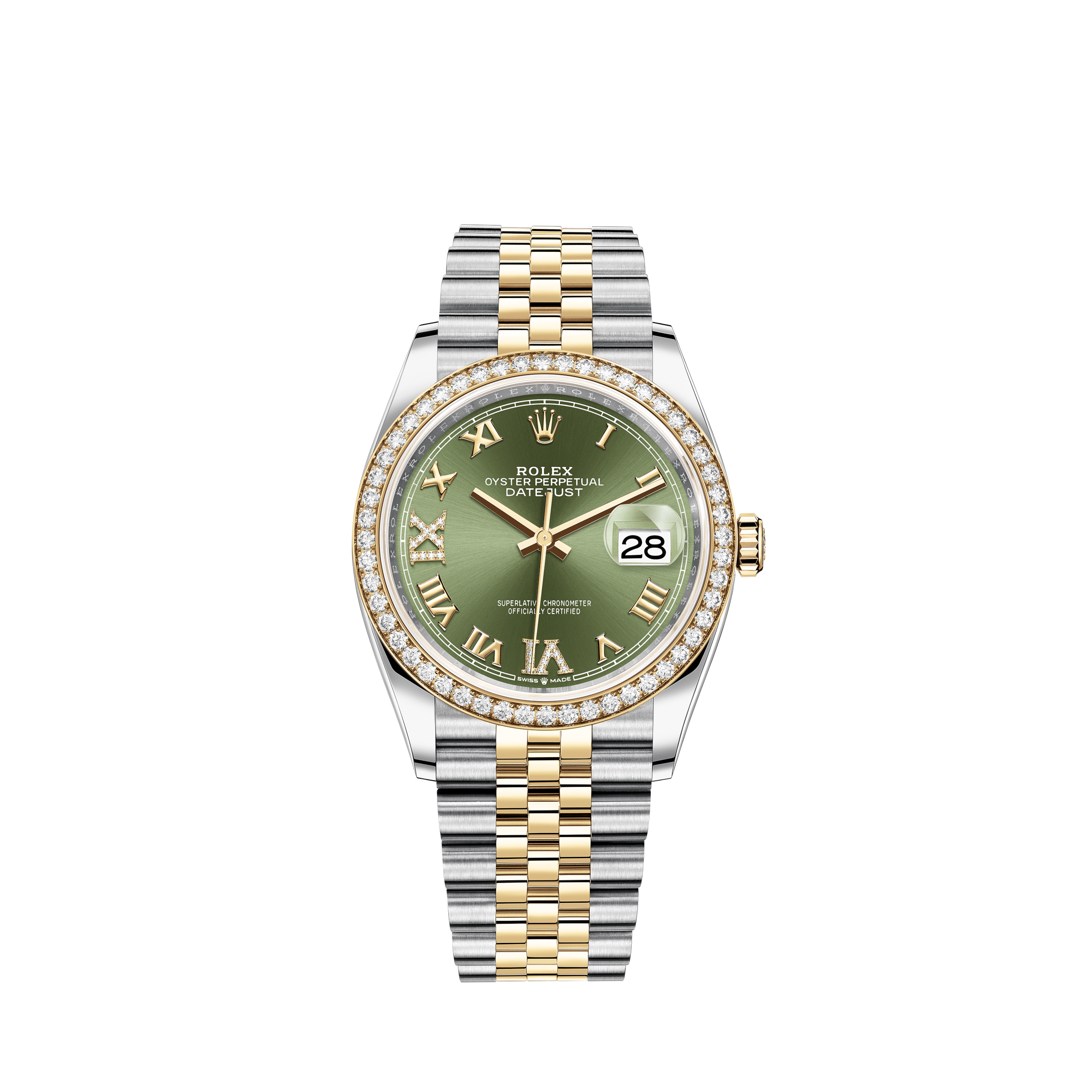 Rolex Datejust Wimbeldon, Neu und Ungetragen, 2021 LC EU