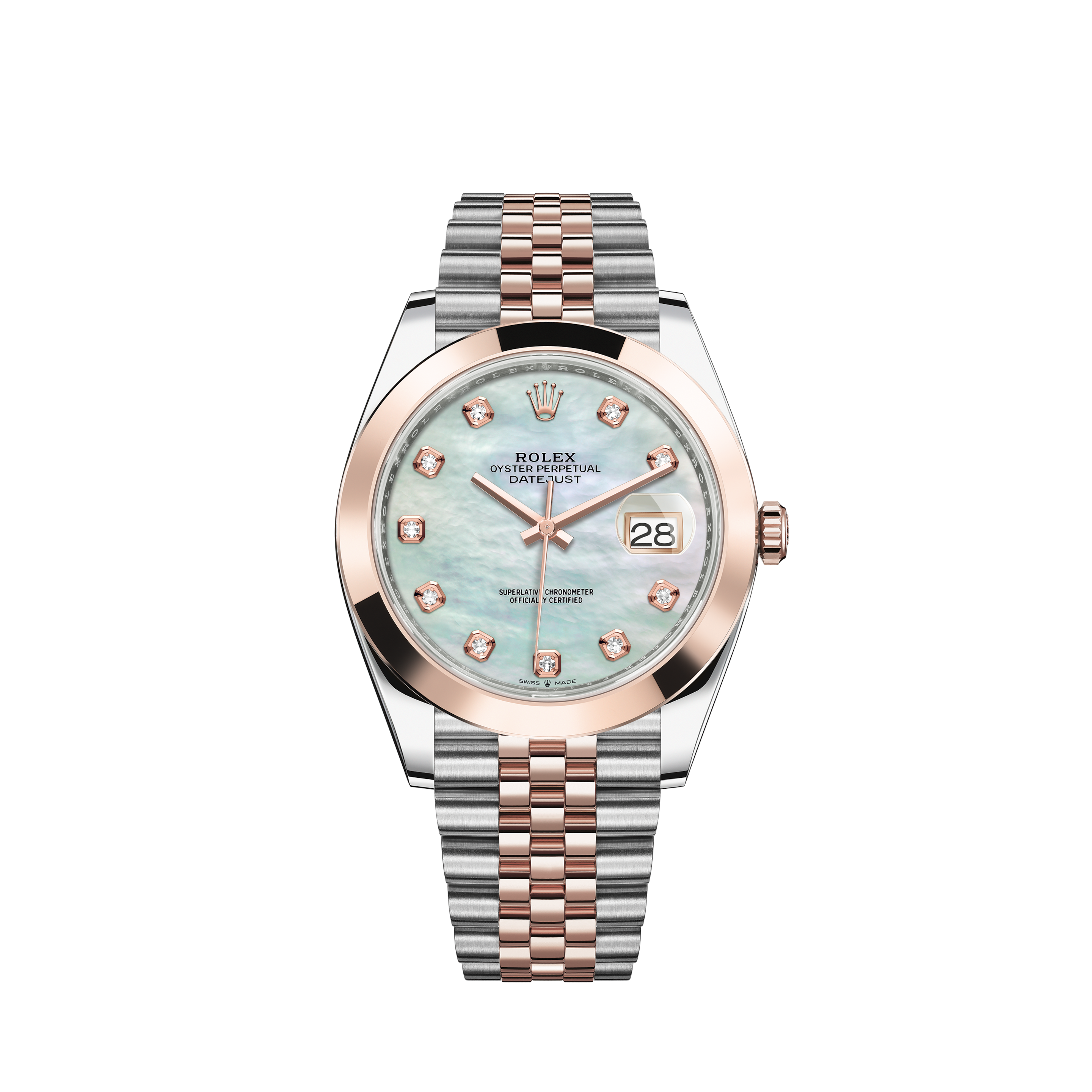 Rolex Datejust 36mm - Steel and Rose Gold - Diamond Bezel - Jubilee 126281RBR DKRDR69JRolex Datejust 36mm - Steel and Rose Gold - Diamond Bezel - Jubilee 126281RBR DKRIJ