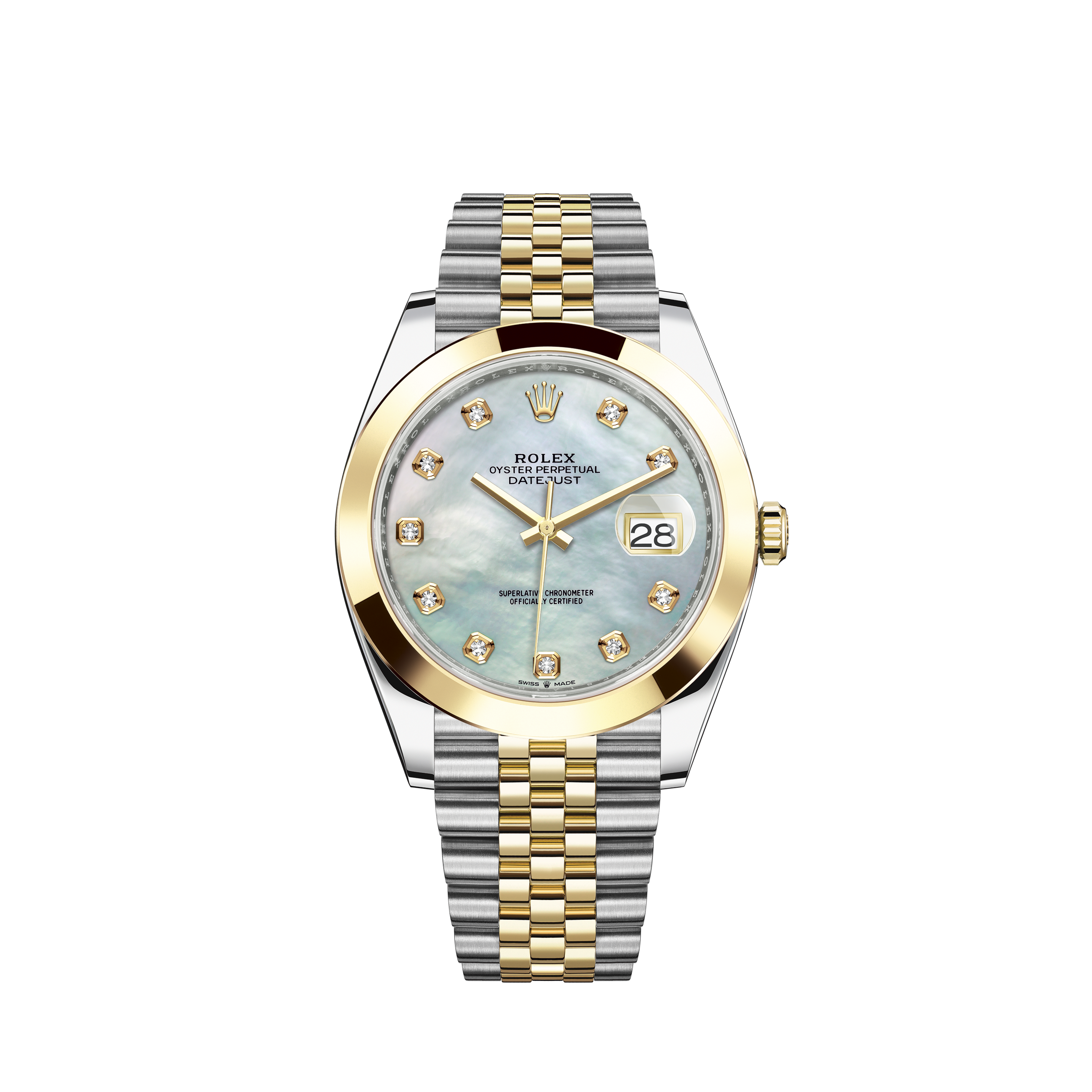 Rolex Datejust 41 watch: Oystersteel and yellow gold - M126303-0018