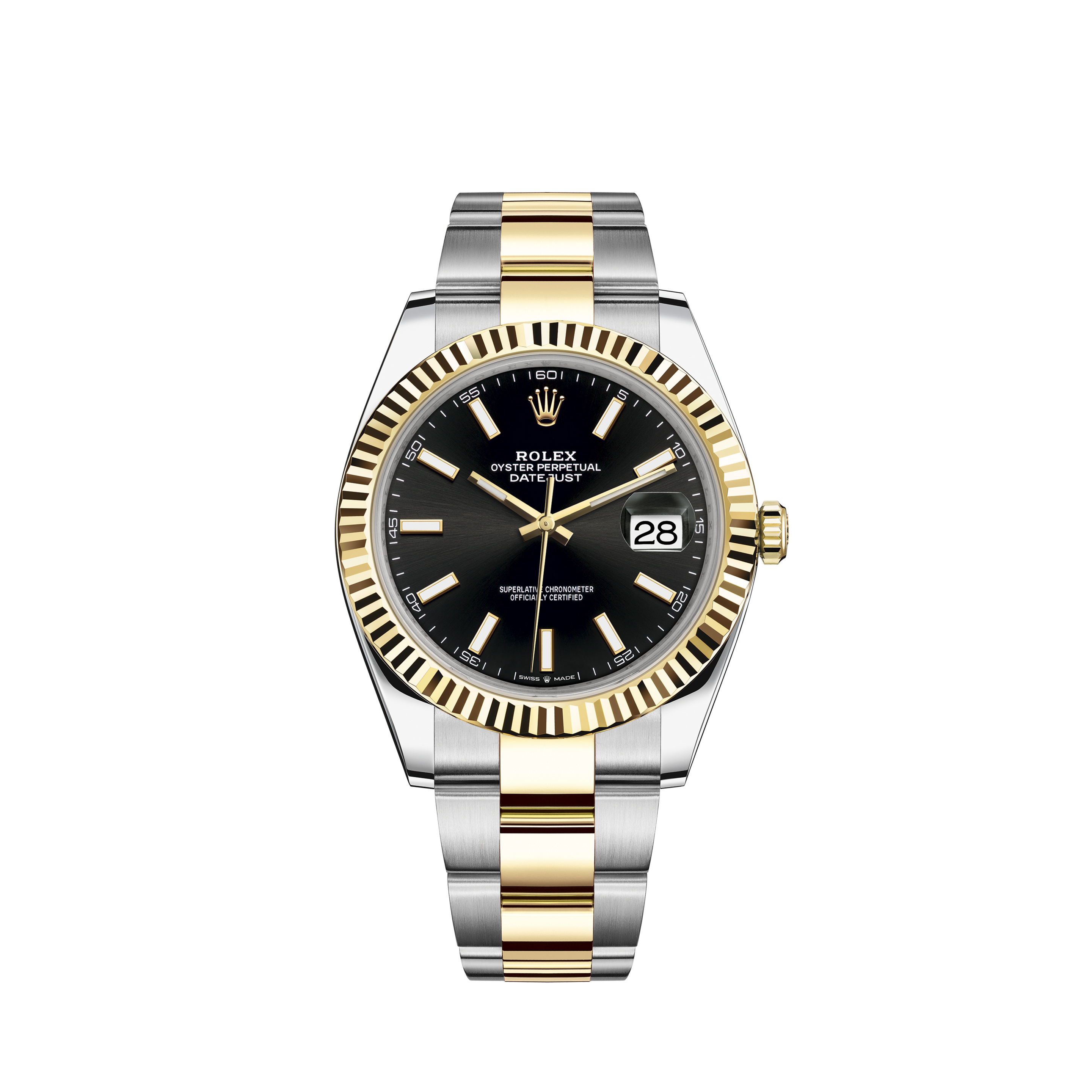 rolex oyster perpetual gold and stainless