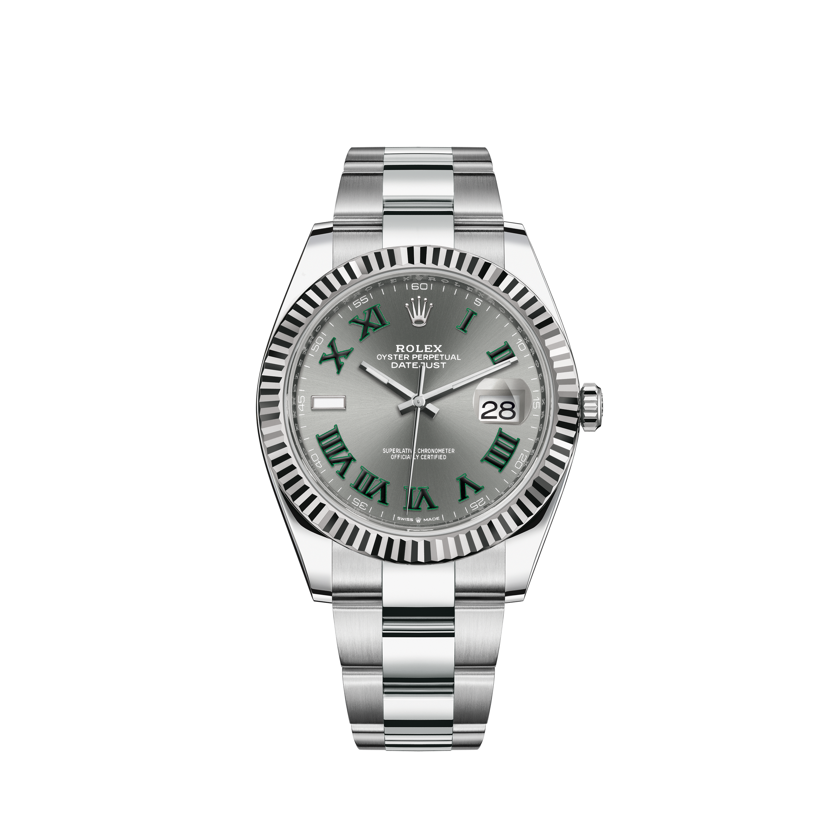 white gold datejust 41