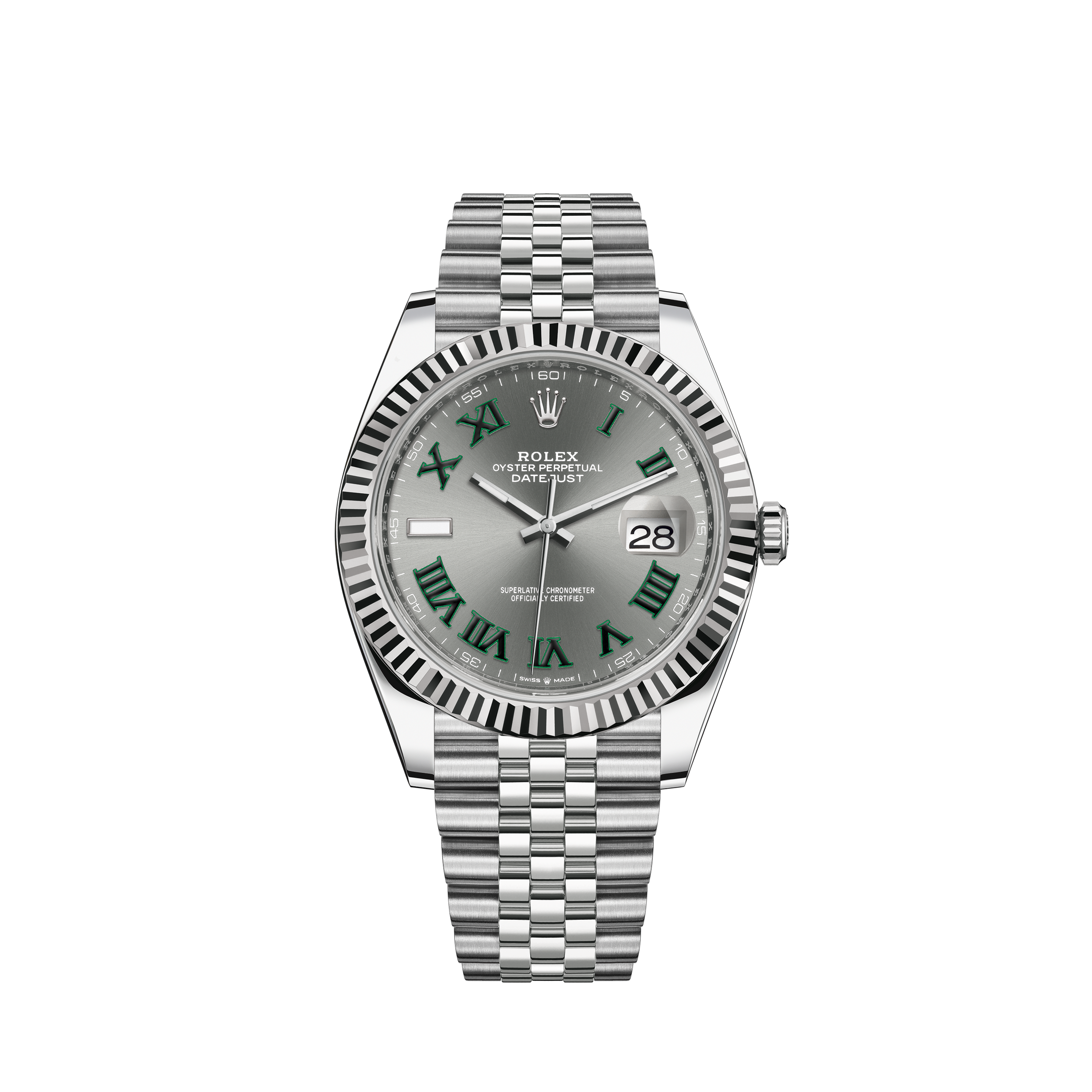 Rolex Air-King 34 Argento Oyster 5500 Silver Lining