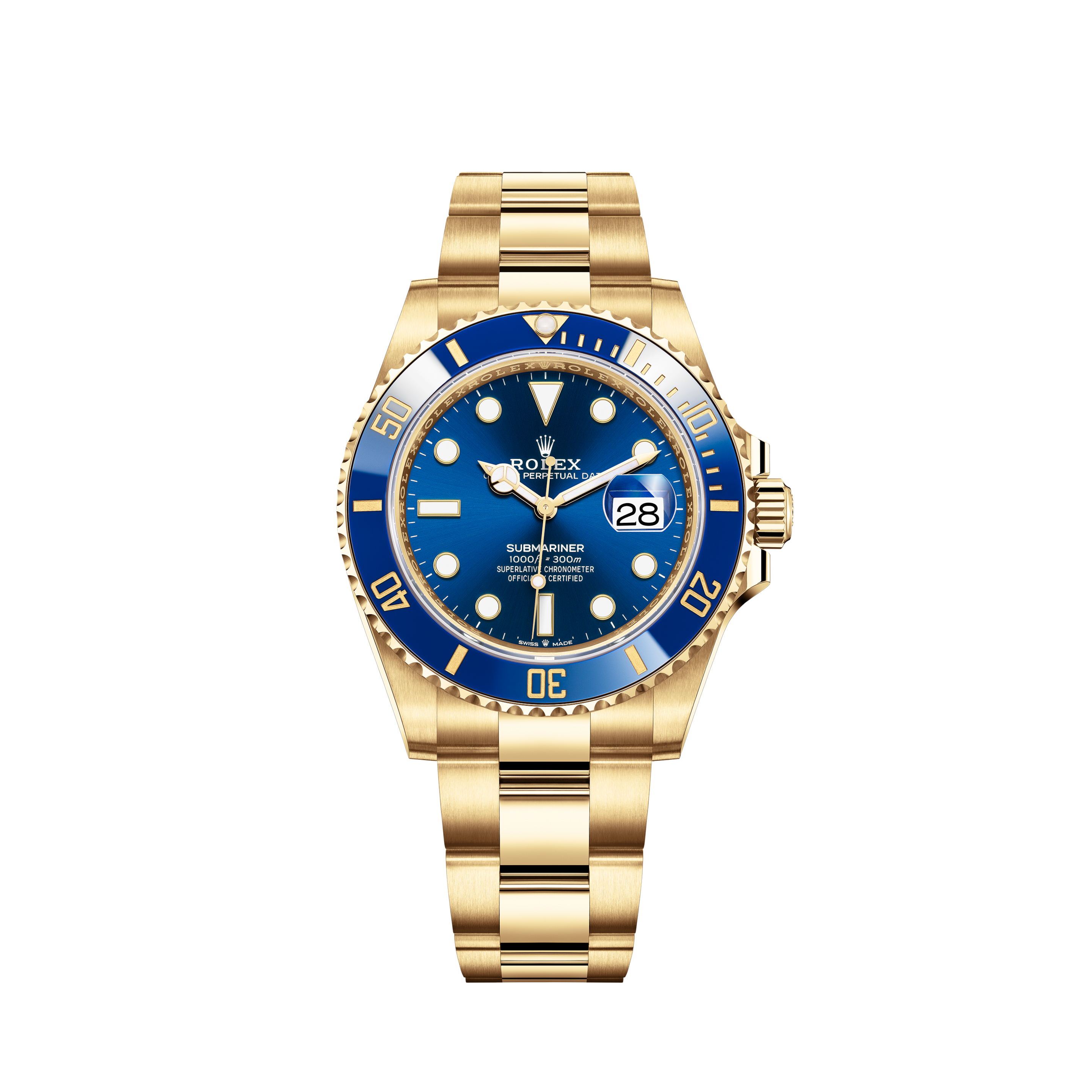 rolex submariner 24k gold