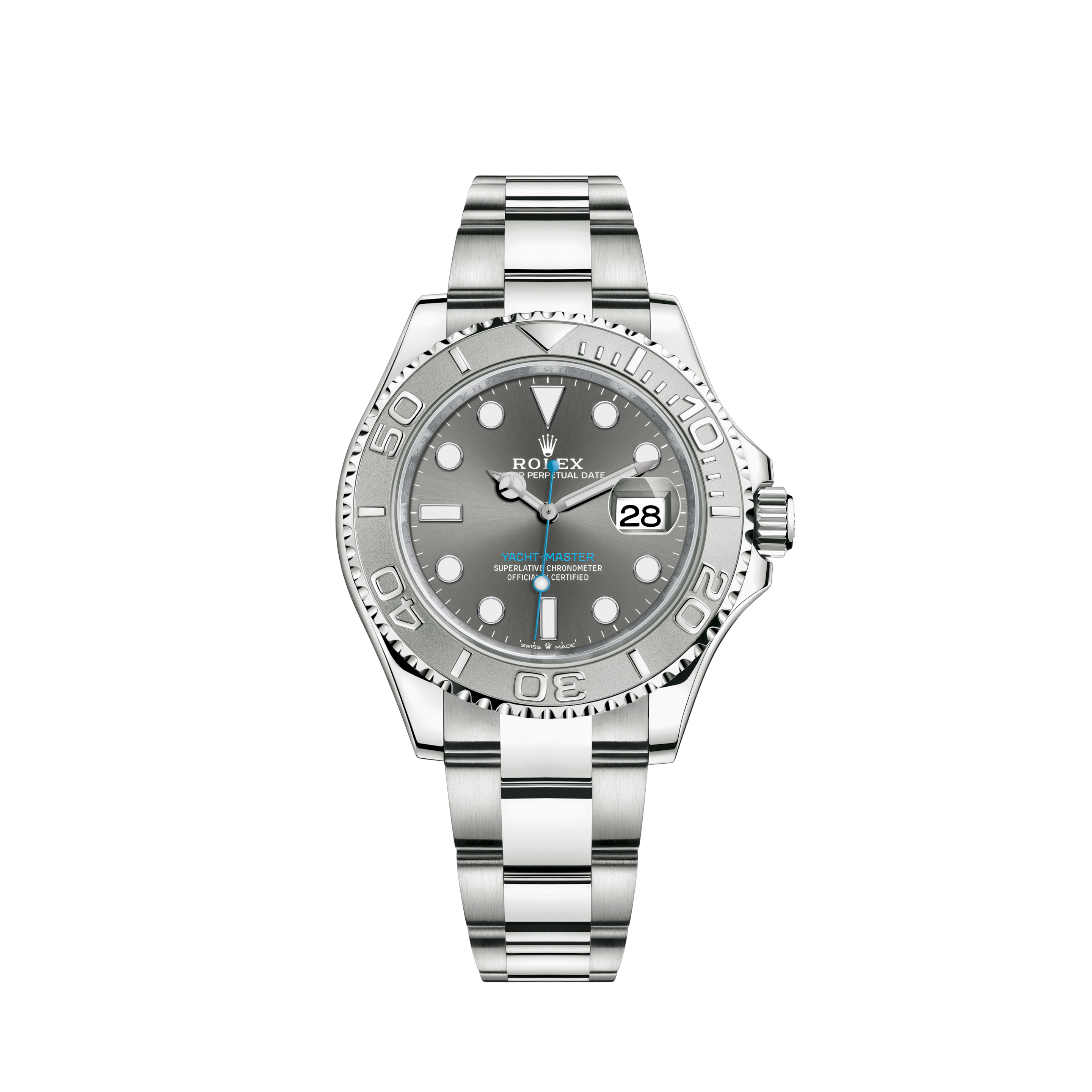 Rolex Datejust Oyster Perpetual Wimbledon 126300 41mm Grey Dial Jubilee 01/07/2021 8323 MY