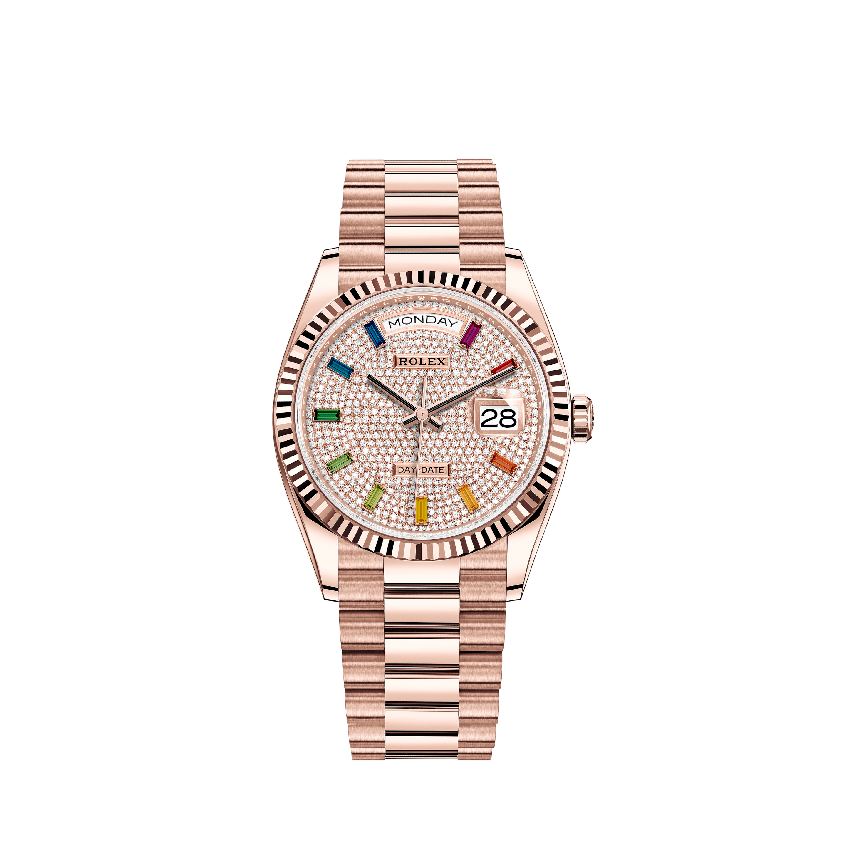 rolex datejust 36mm rainbow