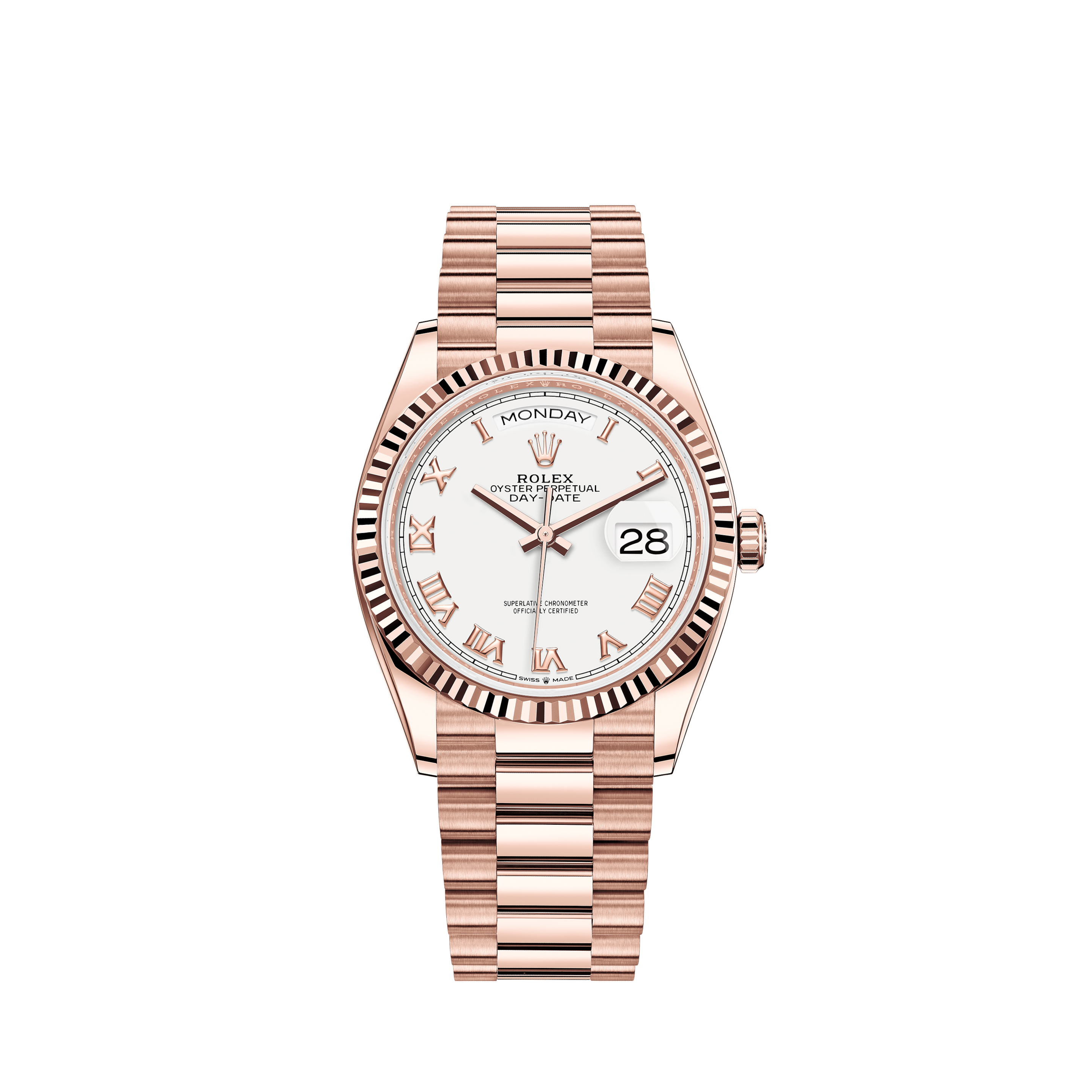 Rolex Datejust Steel 36mm Jubilee Watch/1.1CT Diamond Champagne Diamond Dial