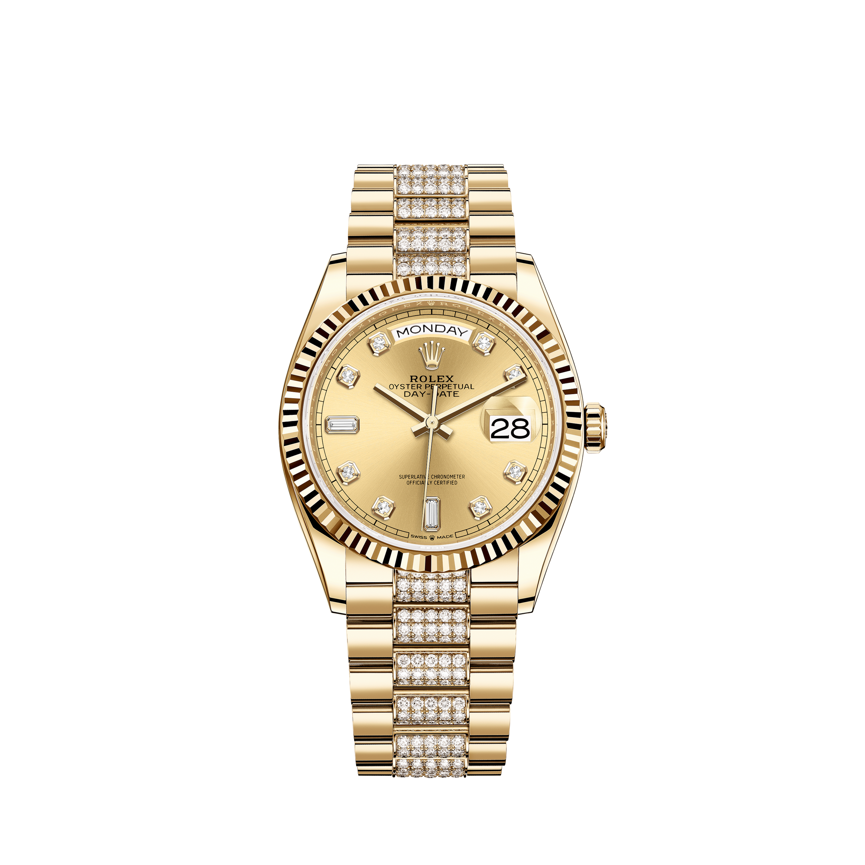 Rolex Medio DatejustRolex Medio Datejust Junior ref.6824 Mai Polished Never Polished Smooth Bezel