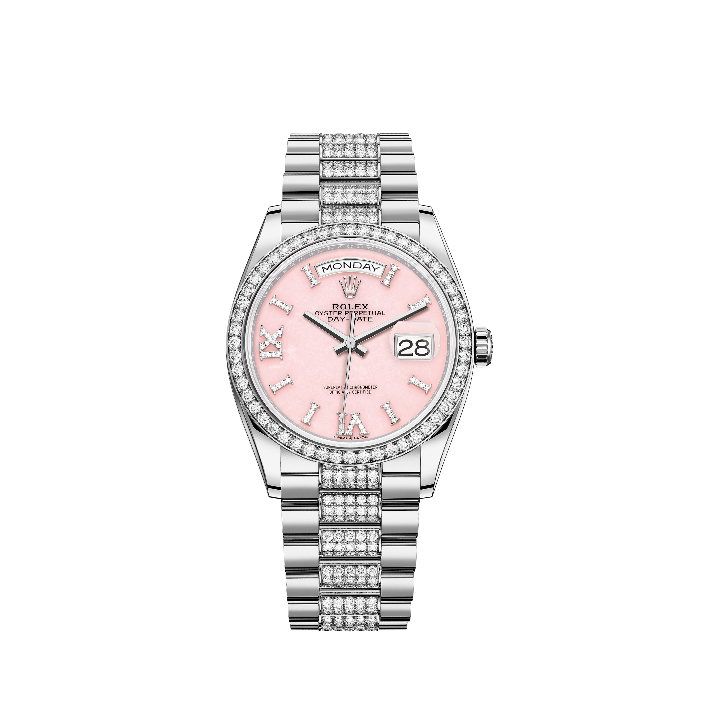 Rolex Datejust Ladies 2-Tone 26mm Diamond Bezel/Pink Lavender Dial Oyster WatchRolex Datejust Ladies 2-Tone 26mm Diamond Bezel/Royal Blue Dial Jubilee Watch