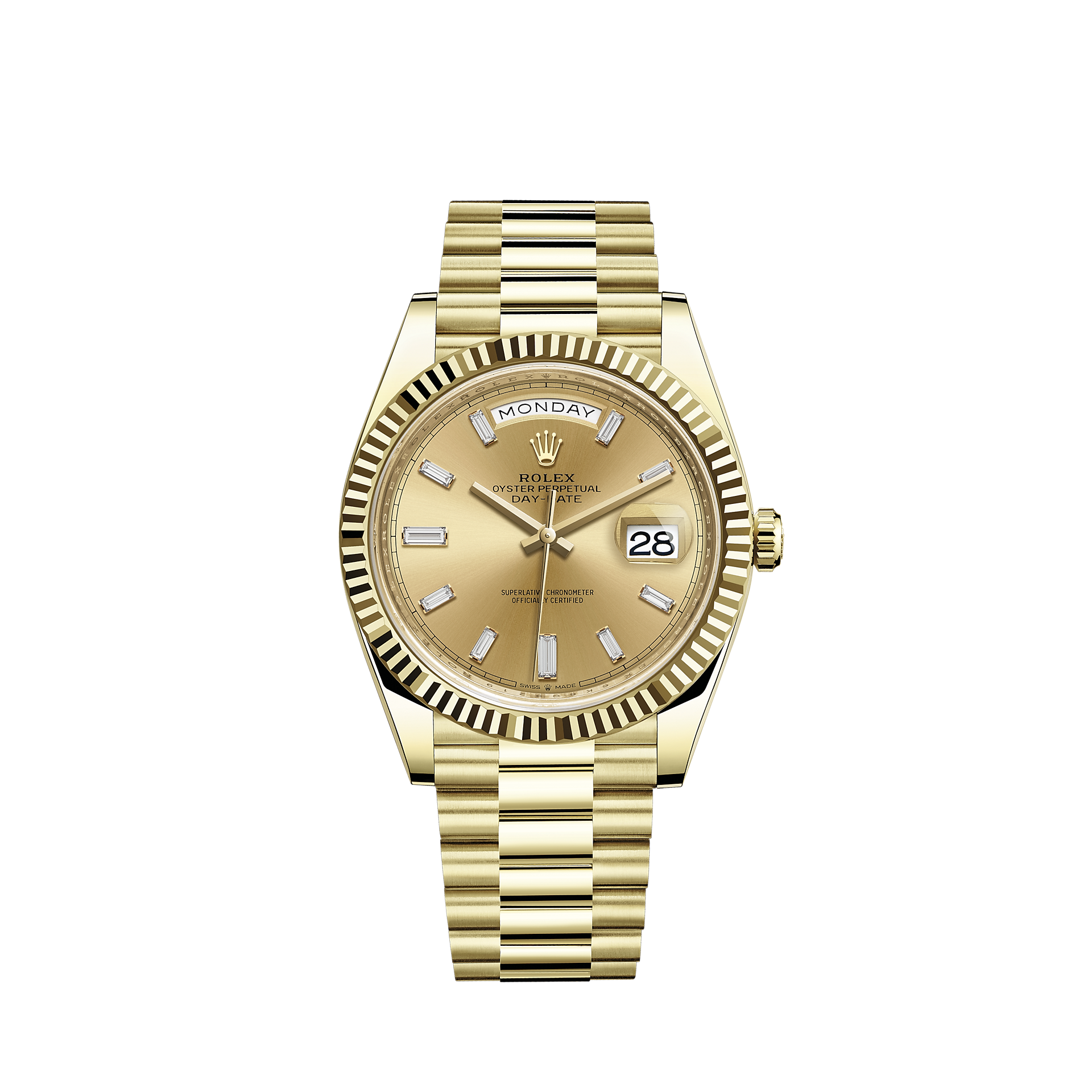 M228238-0005 - Rolex Day-Date 40 Watch: 18 ct yellow gold