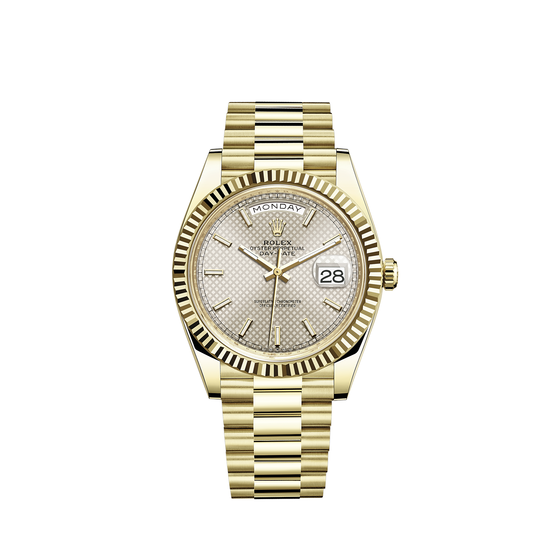 Rolex Day-Date 40 Watch: 18 ct yellow gold - M228238-0008