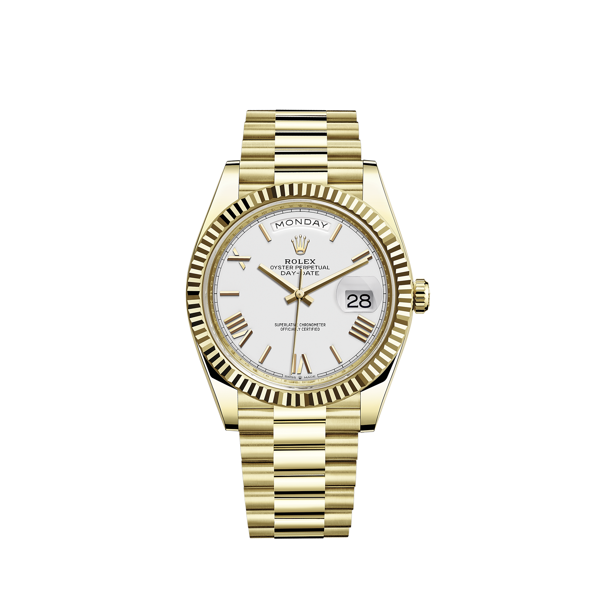 M228238-0042 - Rolex Day-Date 40 Watch: 18 ct yellow gold