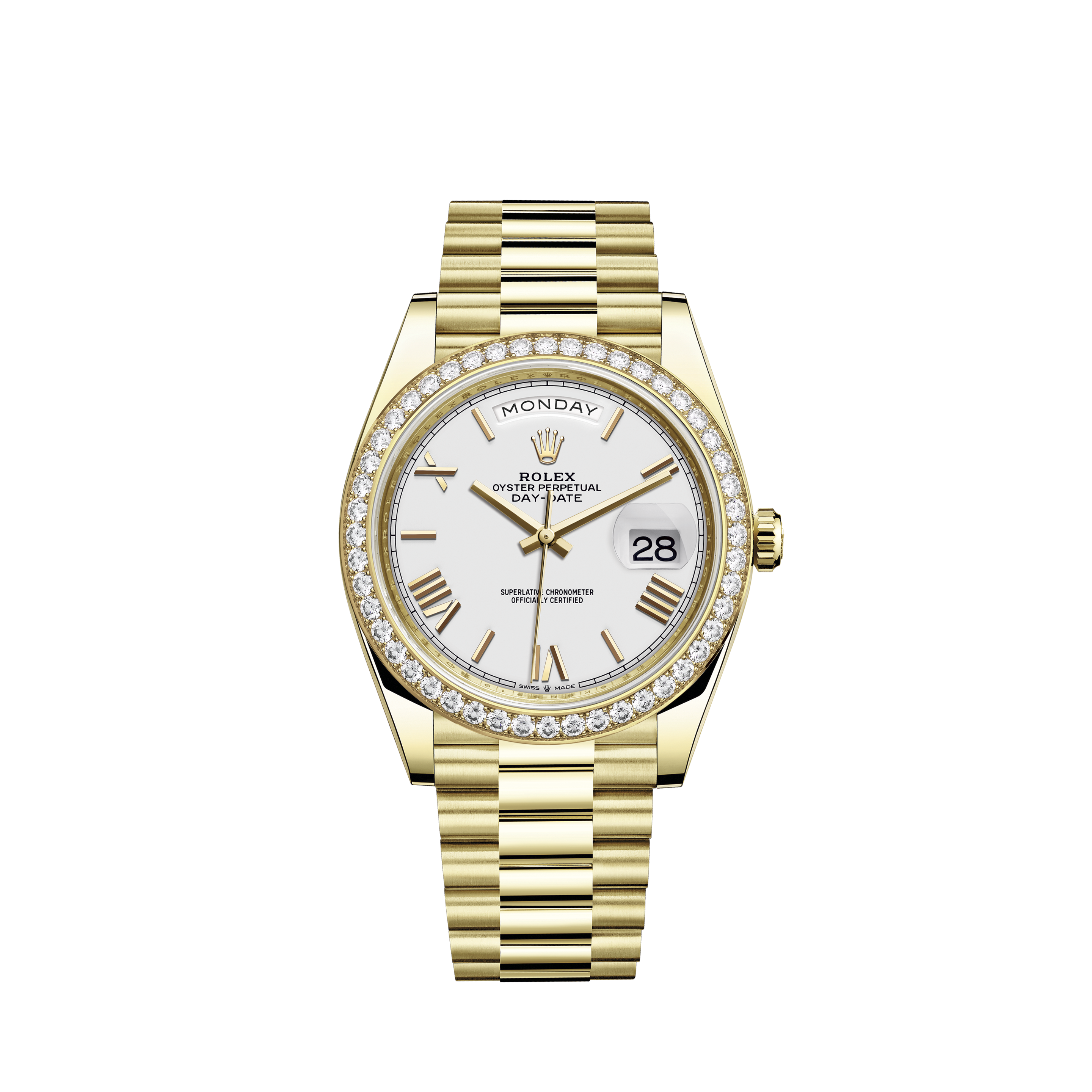 rolex day-date 40 oyster 40 mm witgoud m228239-0007 – perfecte luxe replica  horloges winkel