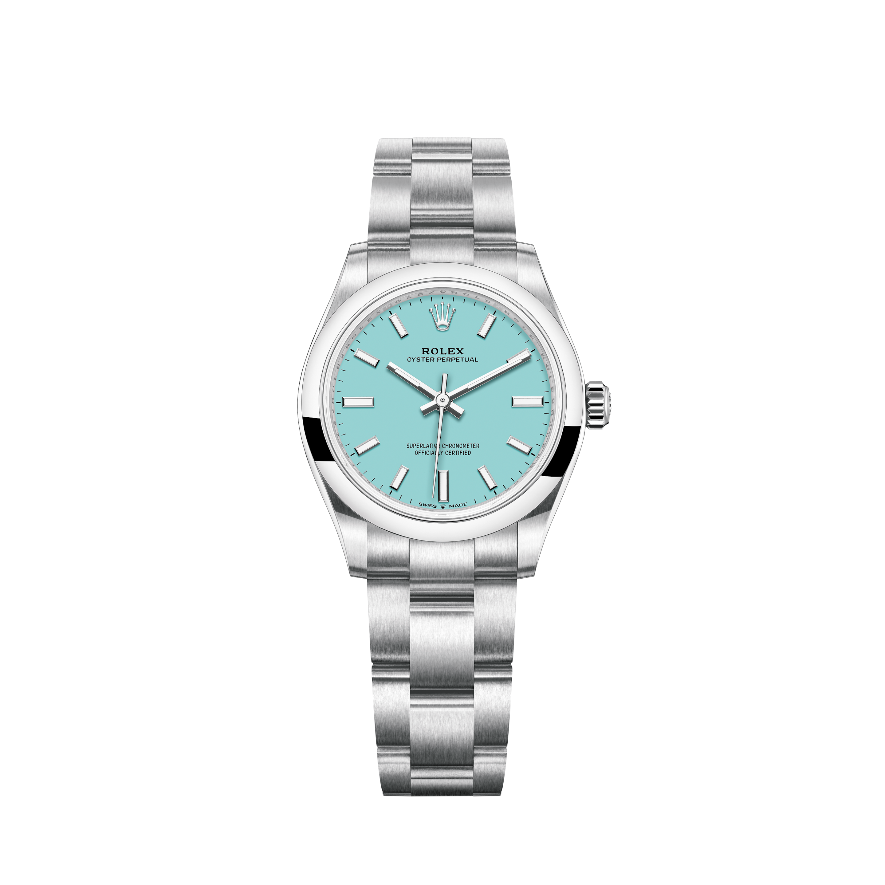 rolex aqua blue