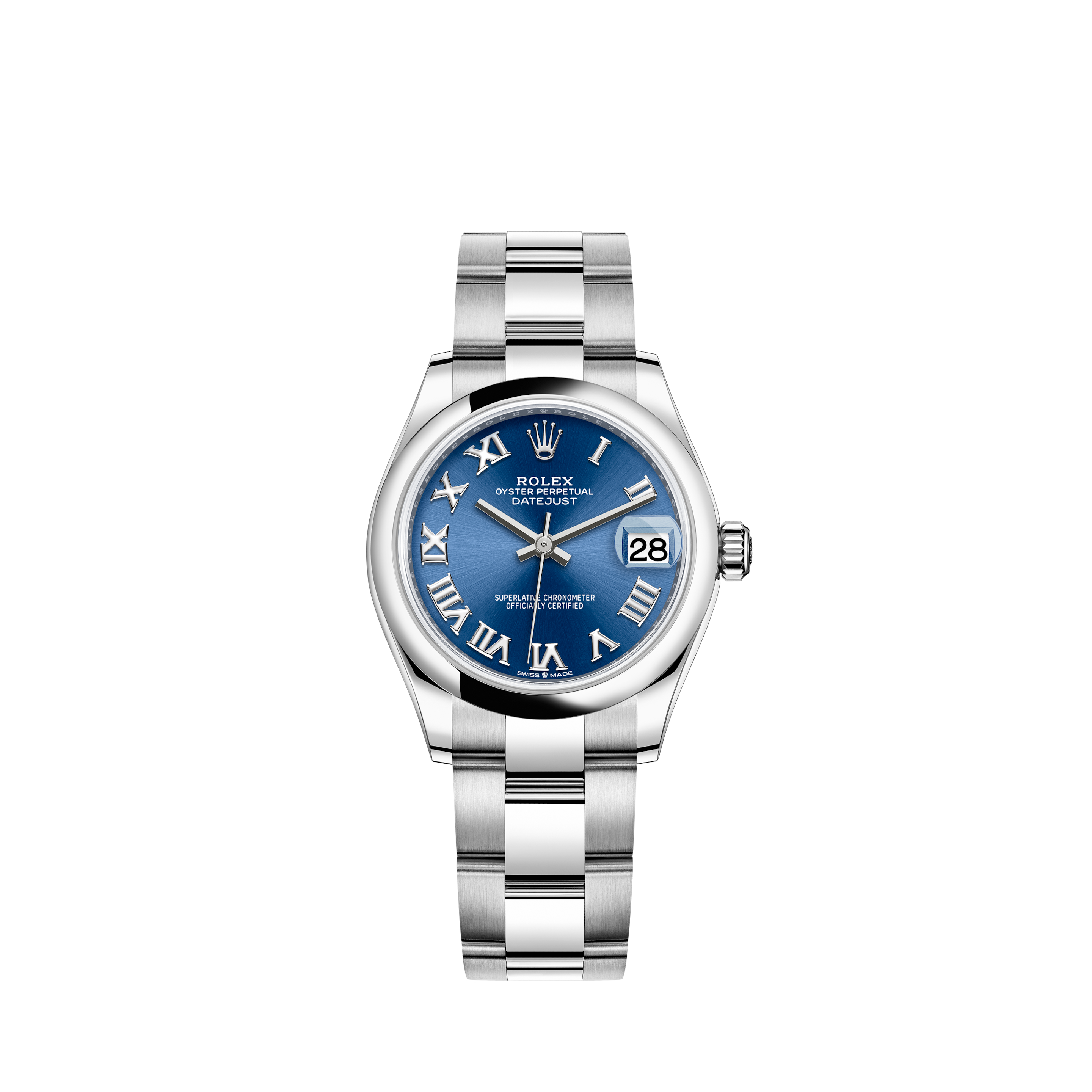 rolex datejust 31 blue