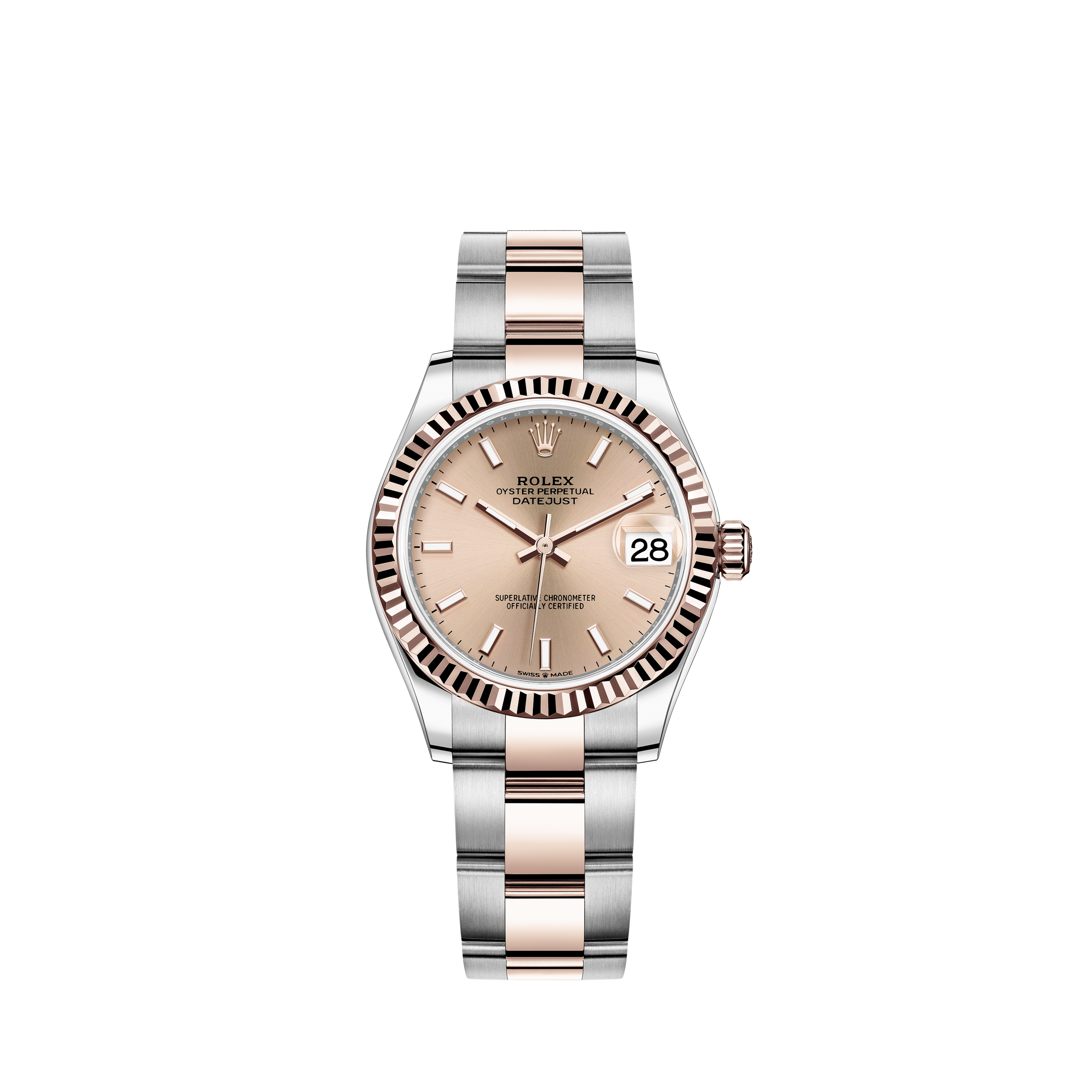 everose gold rolex datejust