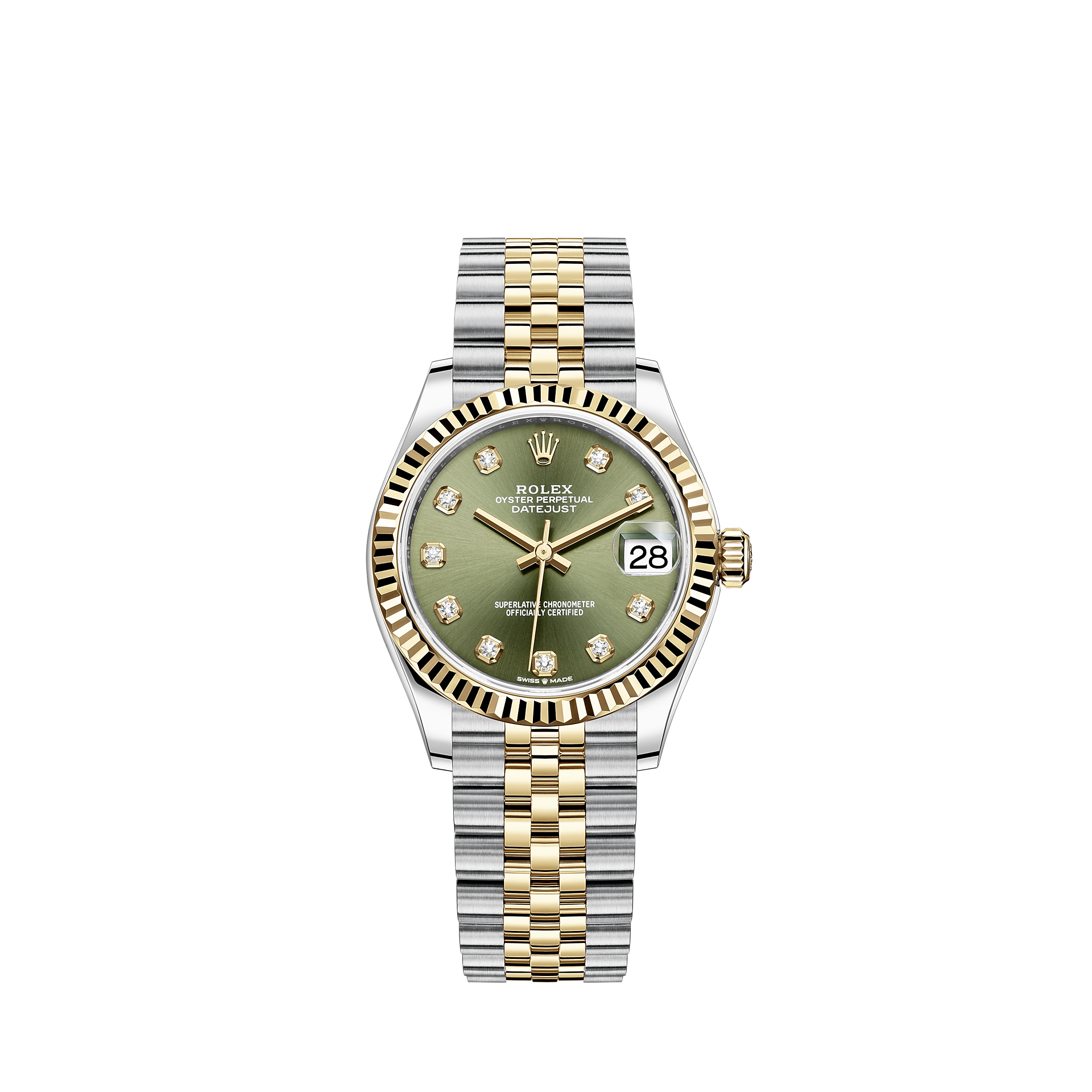 Rolex Datejust 31 watch: Oystersteel and yellow gold - m278273-0030
