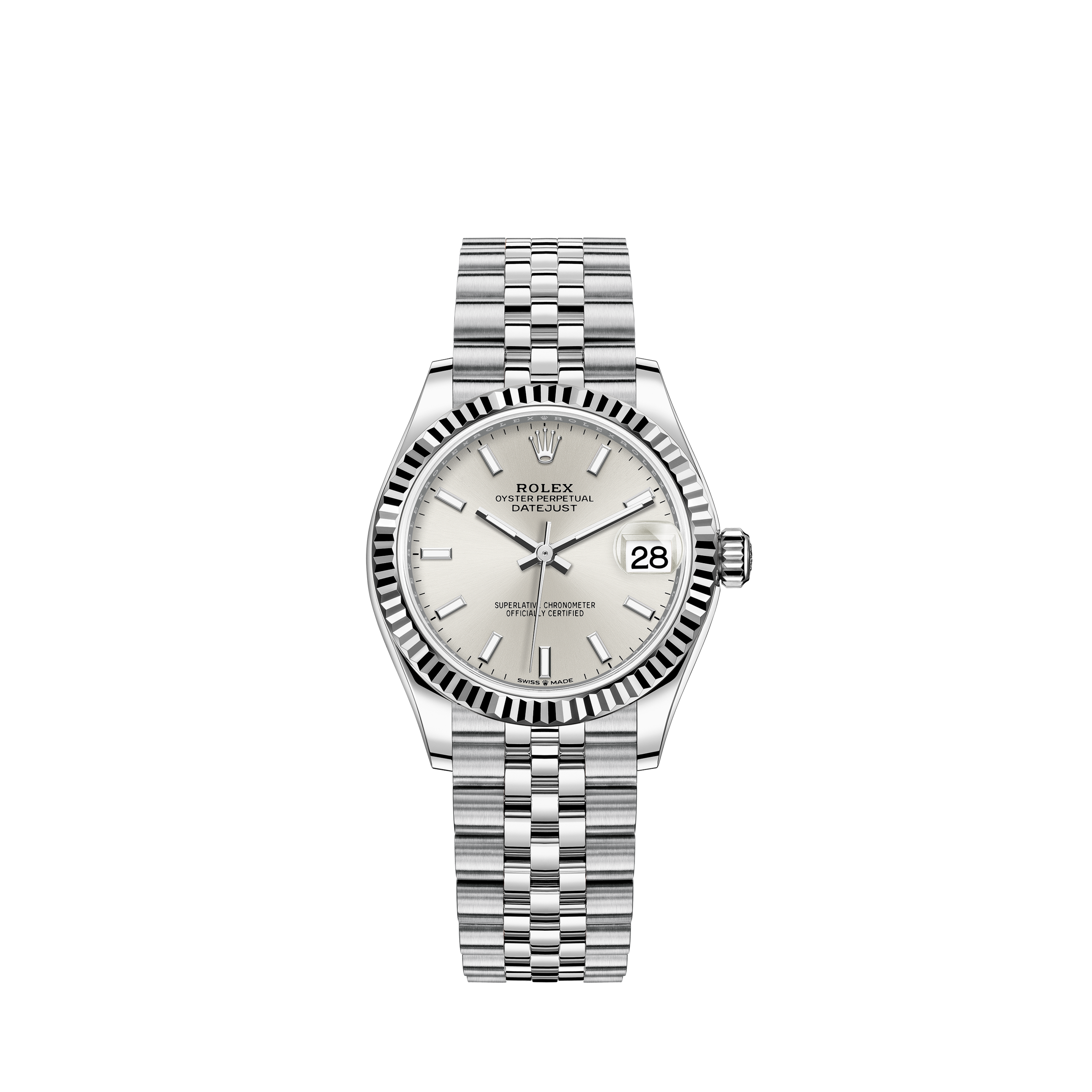 Rolex Datejust 31 watch: Oystersteel 