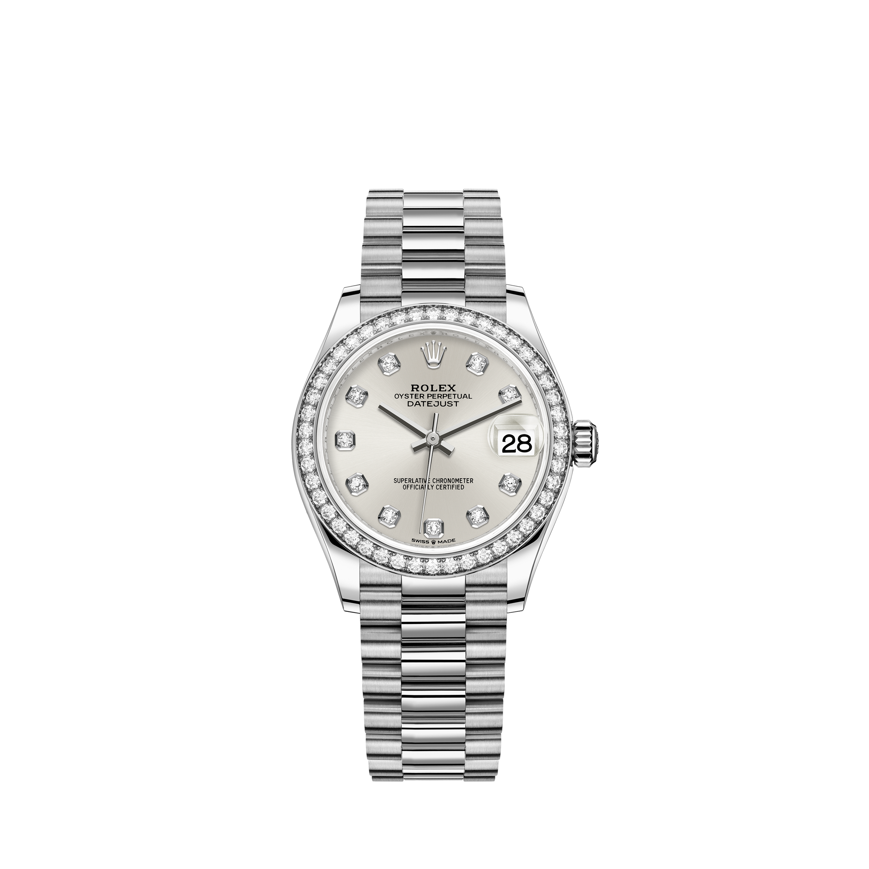 Rolex Datejust 31 watch: 18 ct white 