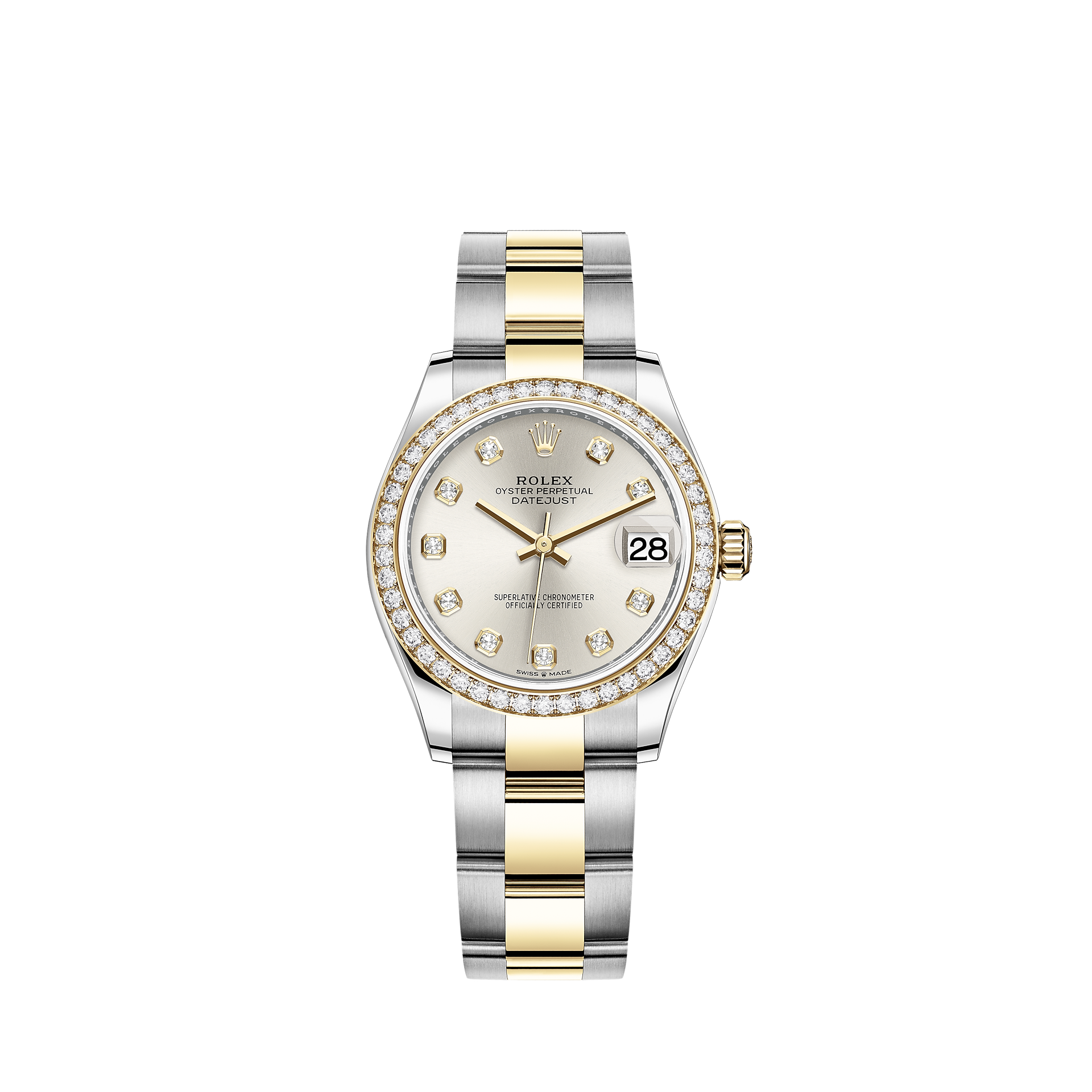 Rolex Datejust 31 Watch Yellow Rolesor Combination Of Oystersteel And 18 Ct Yellow Gold M278383rbr 0019