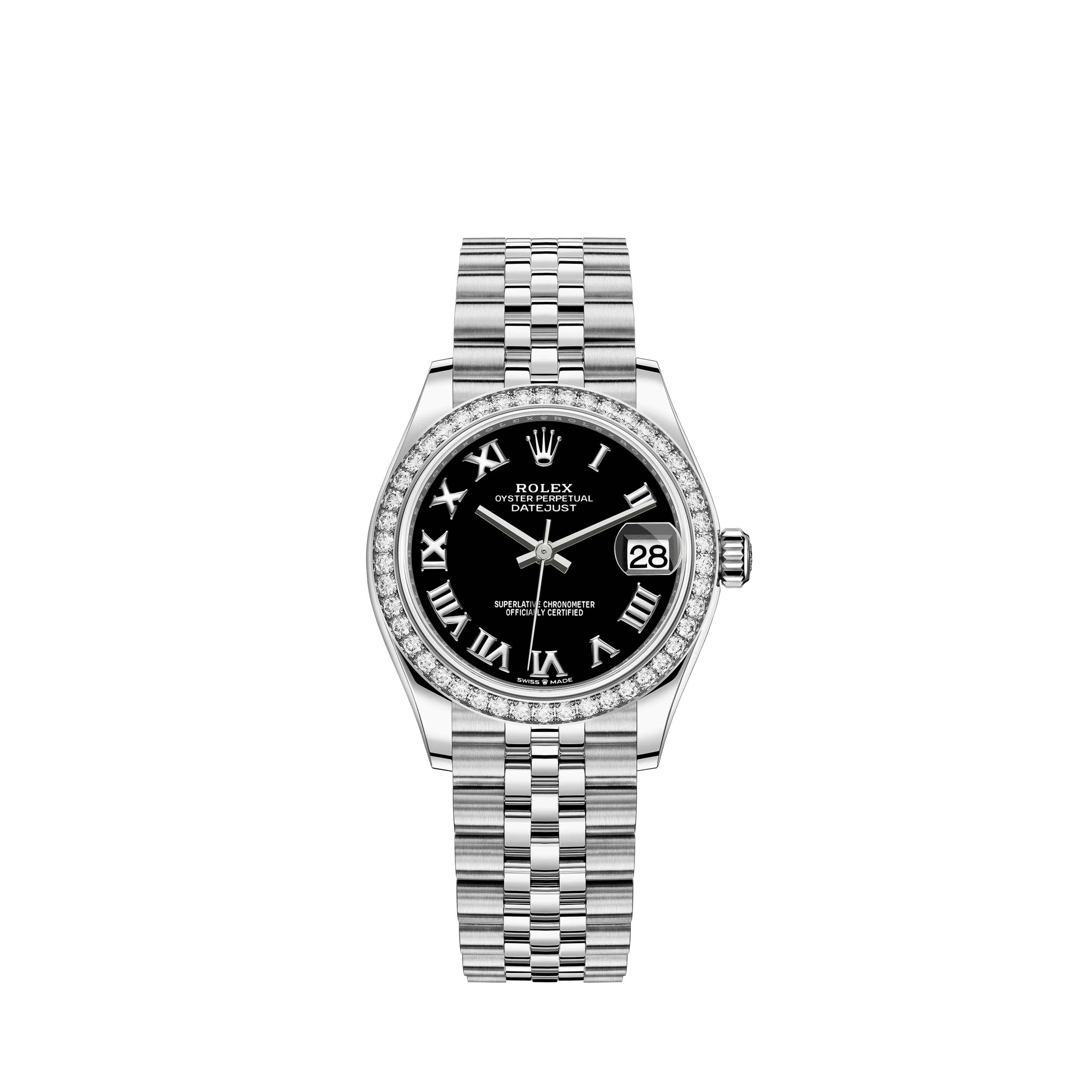 Rolex 16220 Datejust 36mm Stainless Steel Pink Diamond Dial WatchRolex 16220 Datejust Box &papers