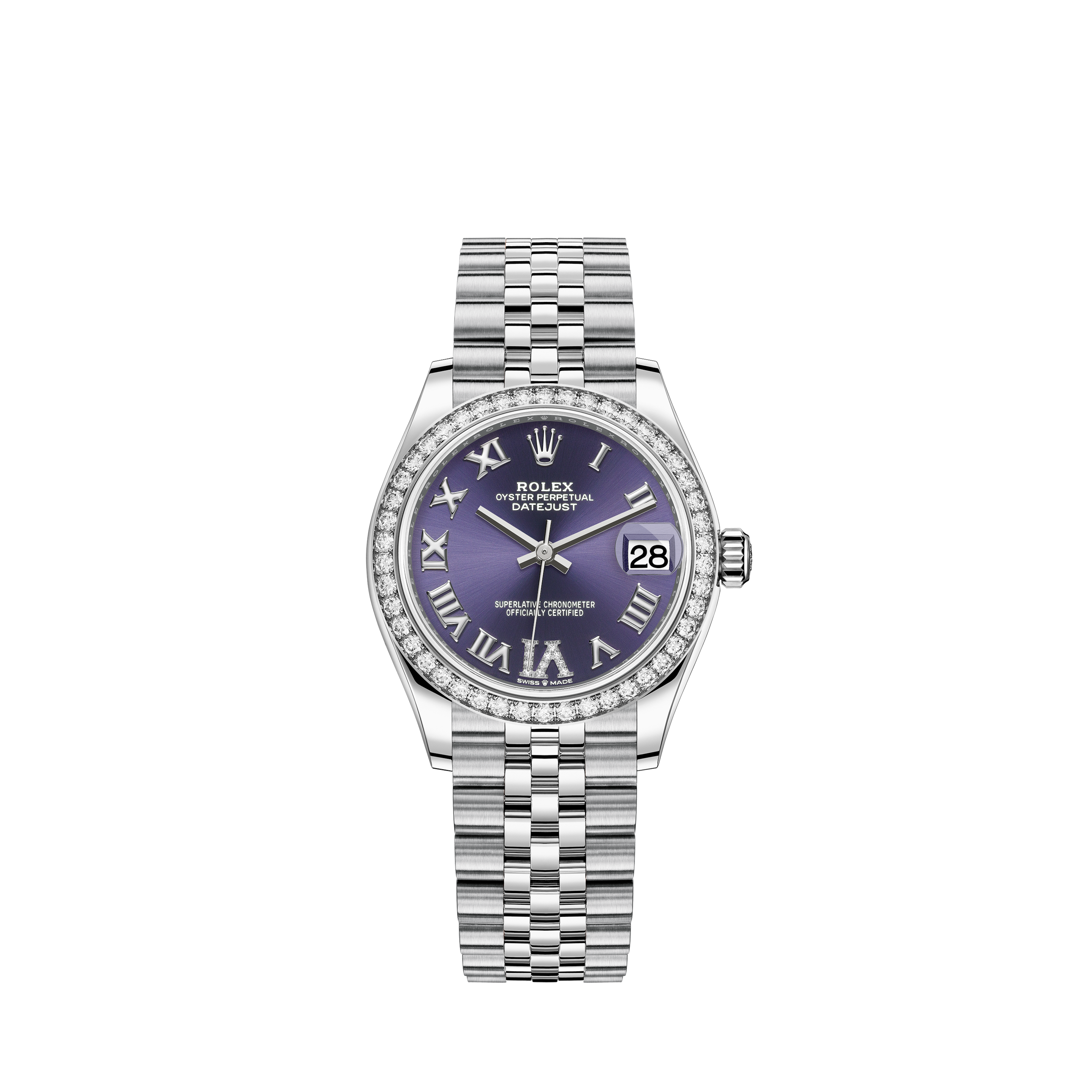 Rolex Datejust Champagne Dial Jubilee Bracelet Ladies Watch 69173CDJ - 69173G