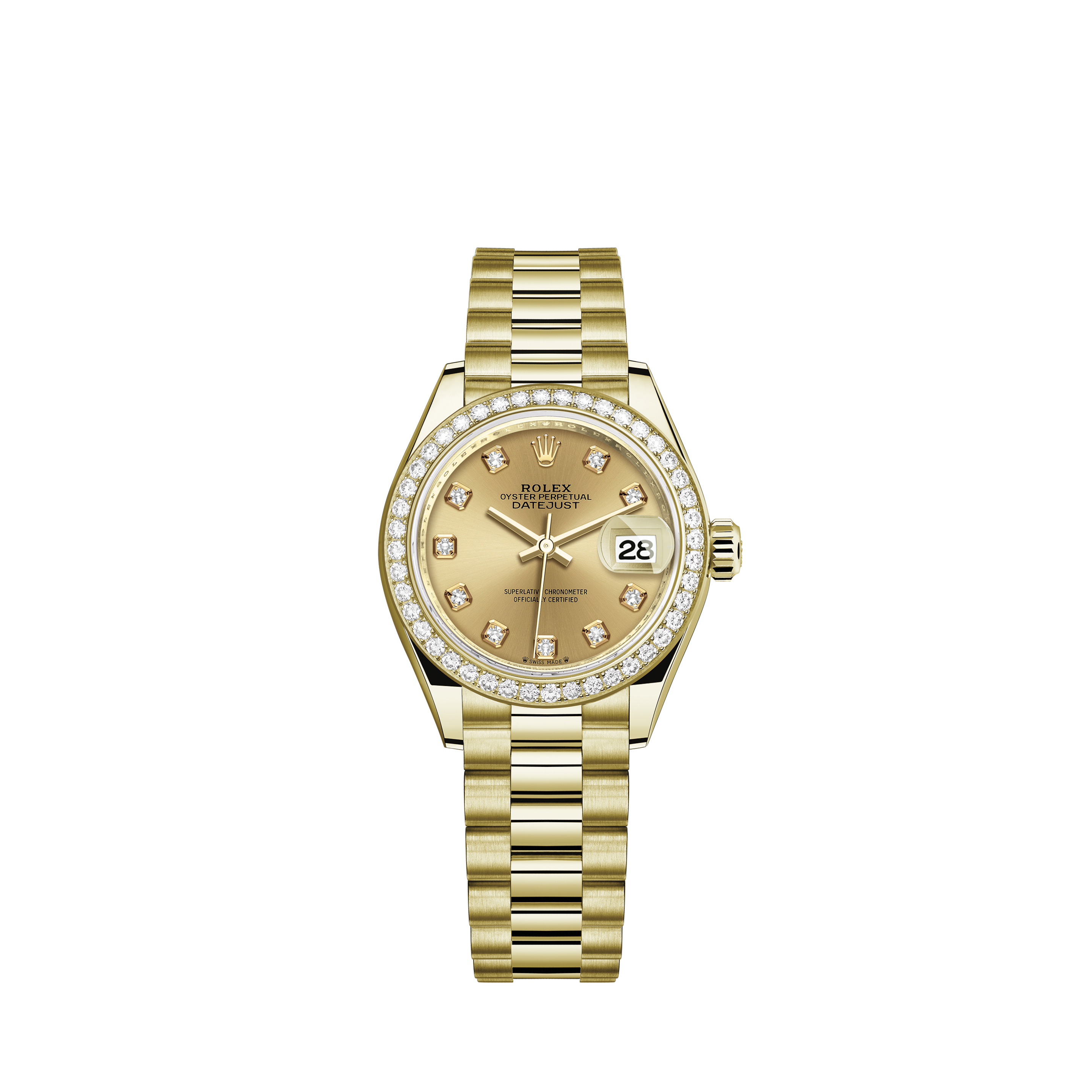 womens rolex with black face