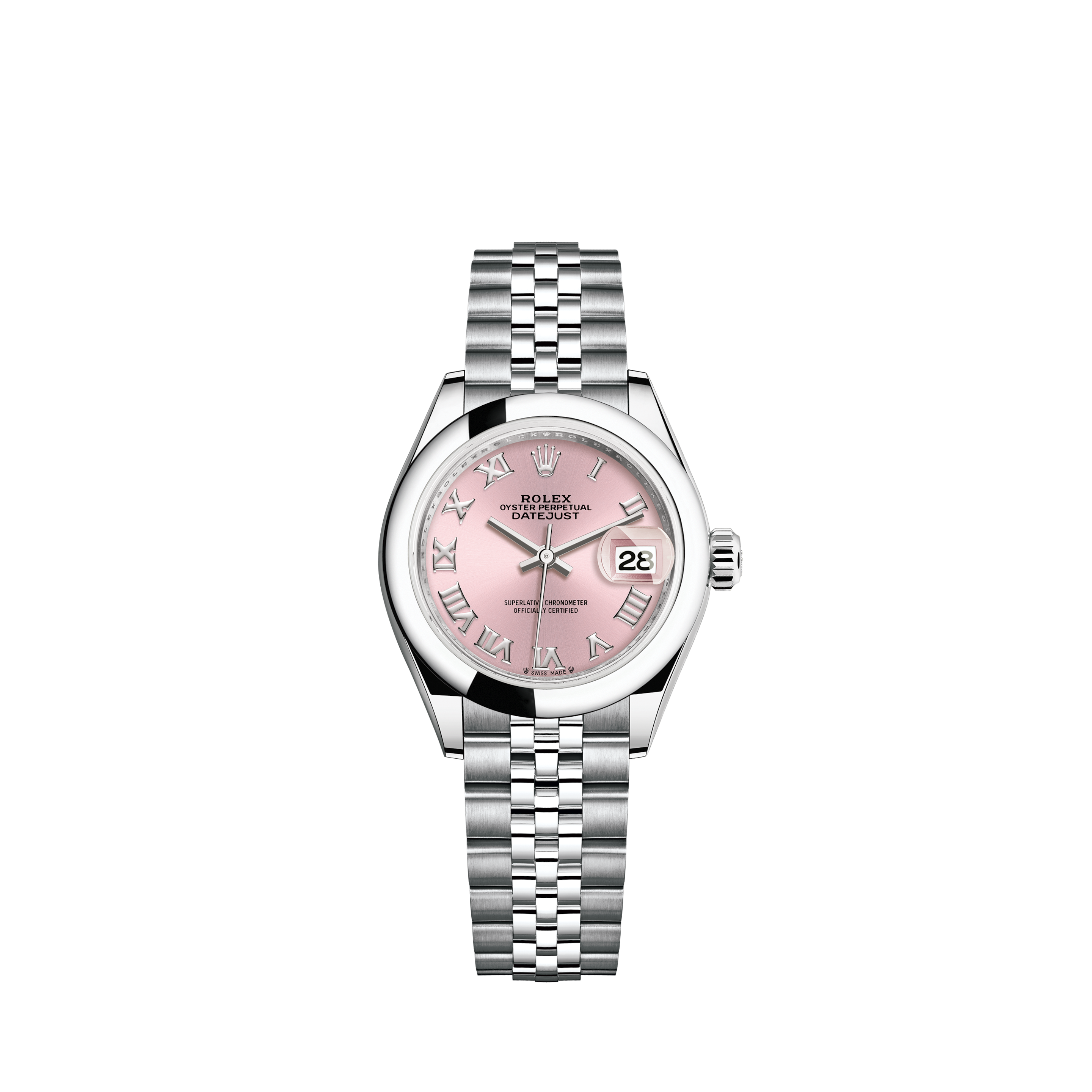 womens rolex pink face