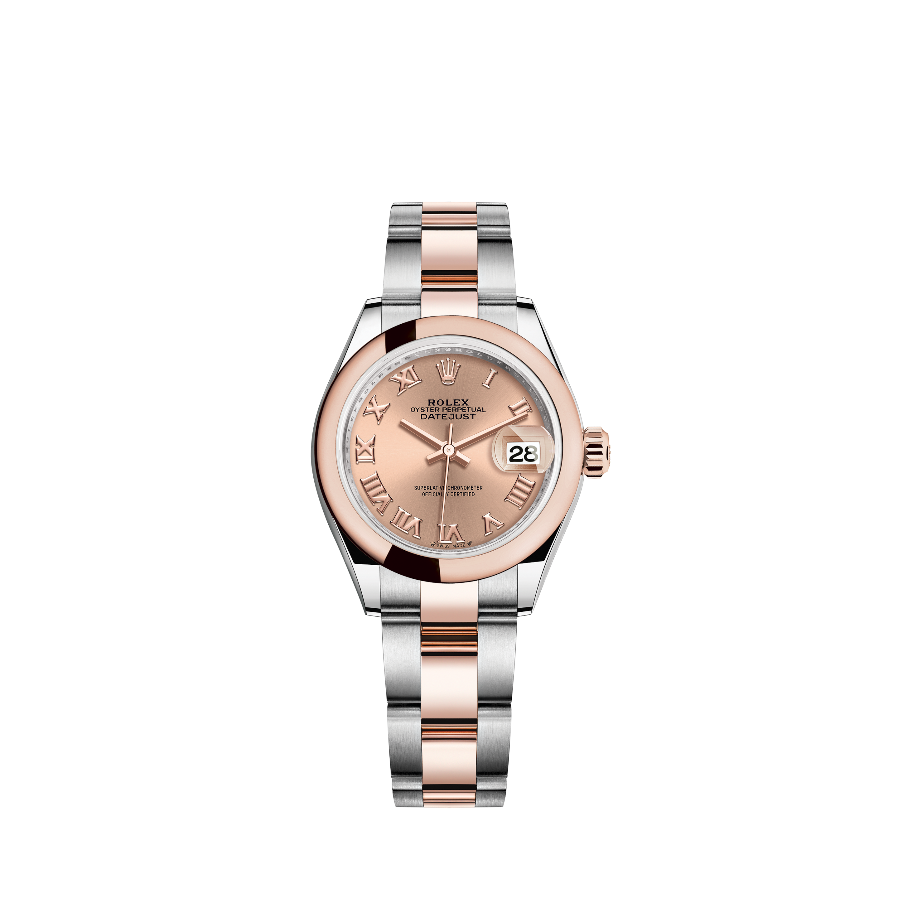 rolex oyster everose gold