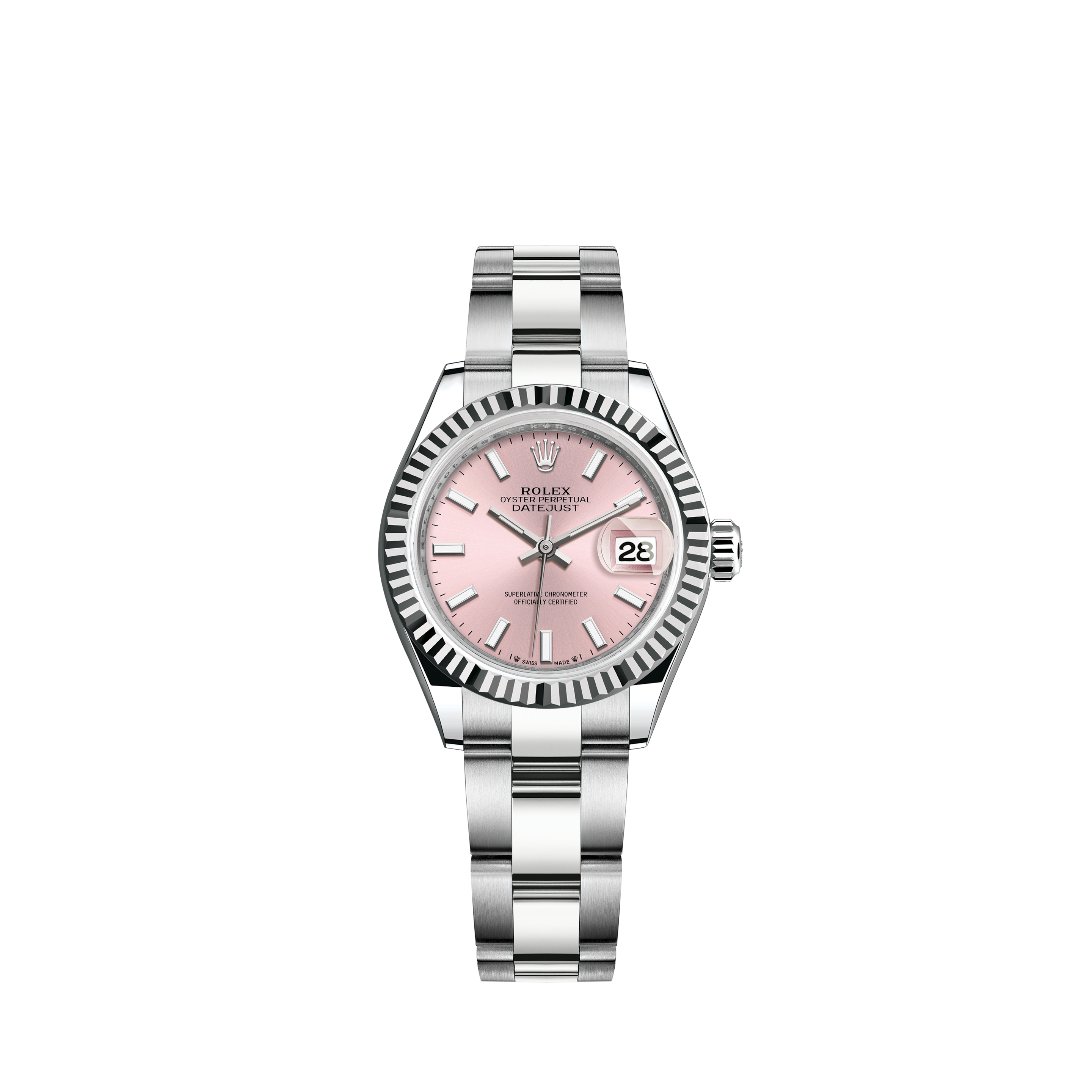 rolex datejust lady pink gold