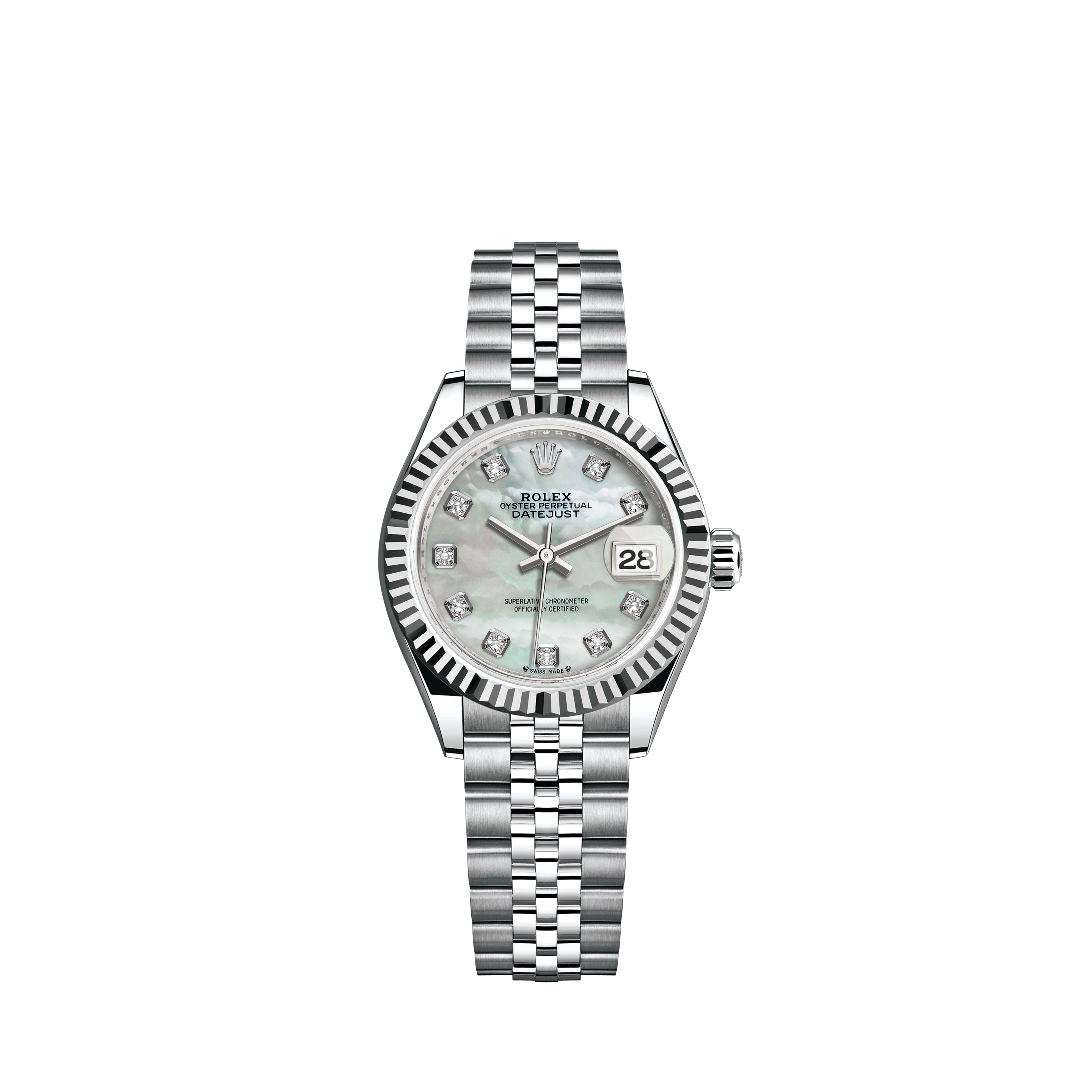 rolex datejust 41mm smooth bezel